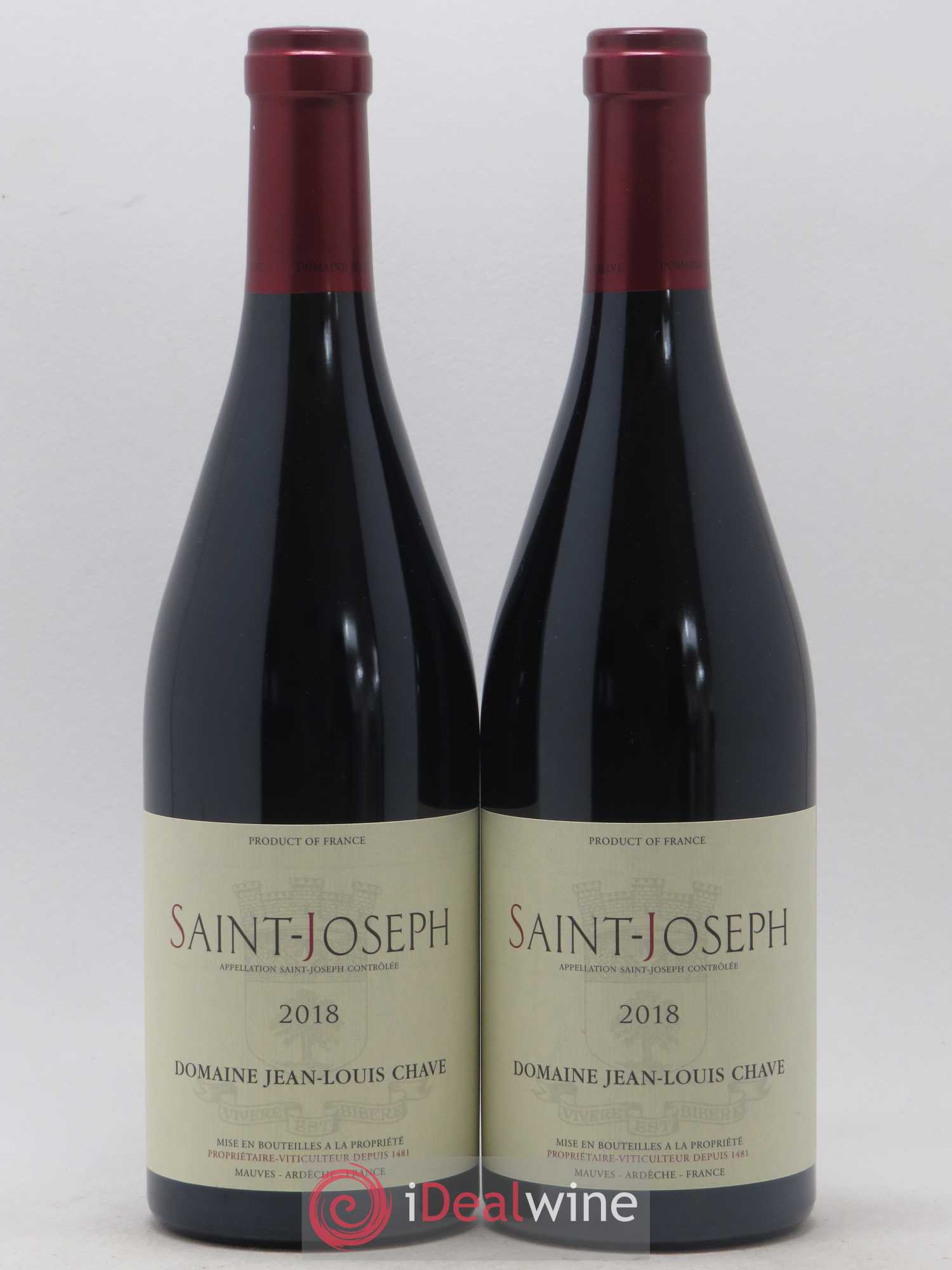 Saint-Joseph Jean-Louis Chave 2018 - Lot de 2 bouteilles - 0