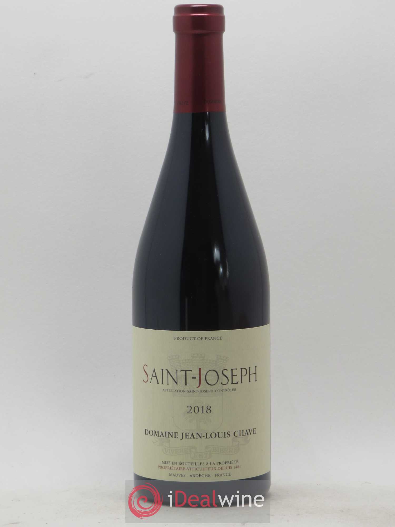 Saint-Joseph Jean-Louis Chave 2018 - Lot de 1 bouteille - 0