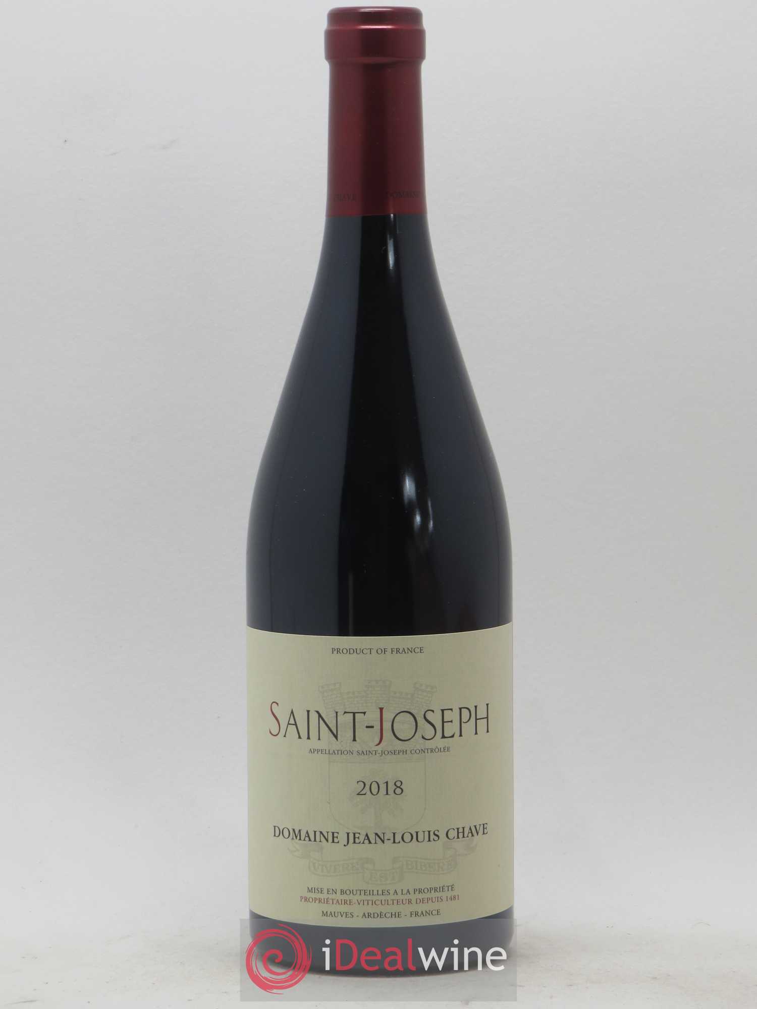 Saint-Joseph Jean-Louis Chave 2018 - Lot de 1 bouteille - 0