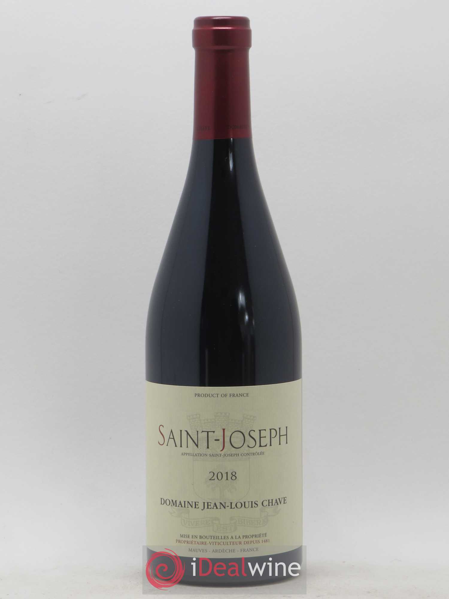 Saint-Joseph Jean-Louis Chave 2018 - Lot de 1 bouteille - 0