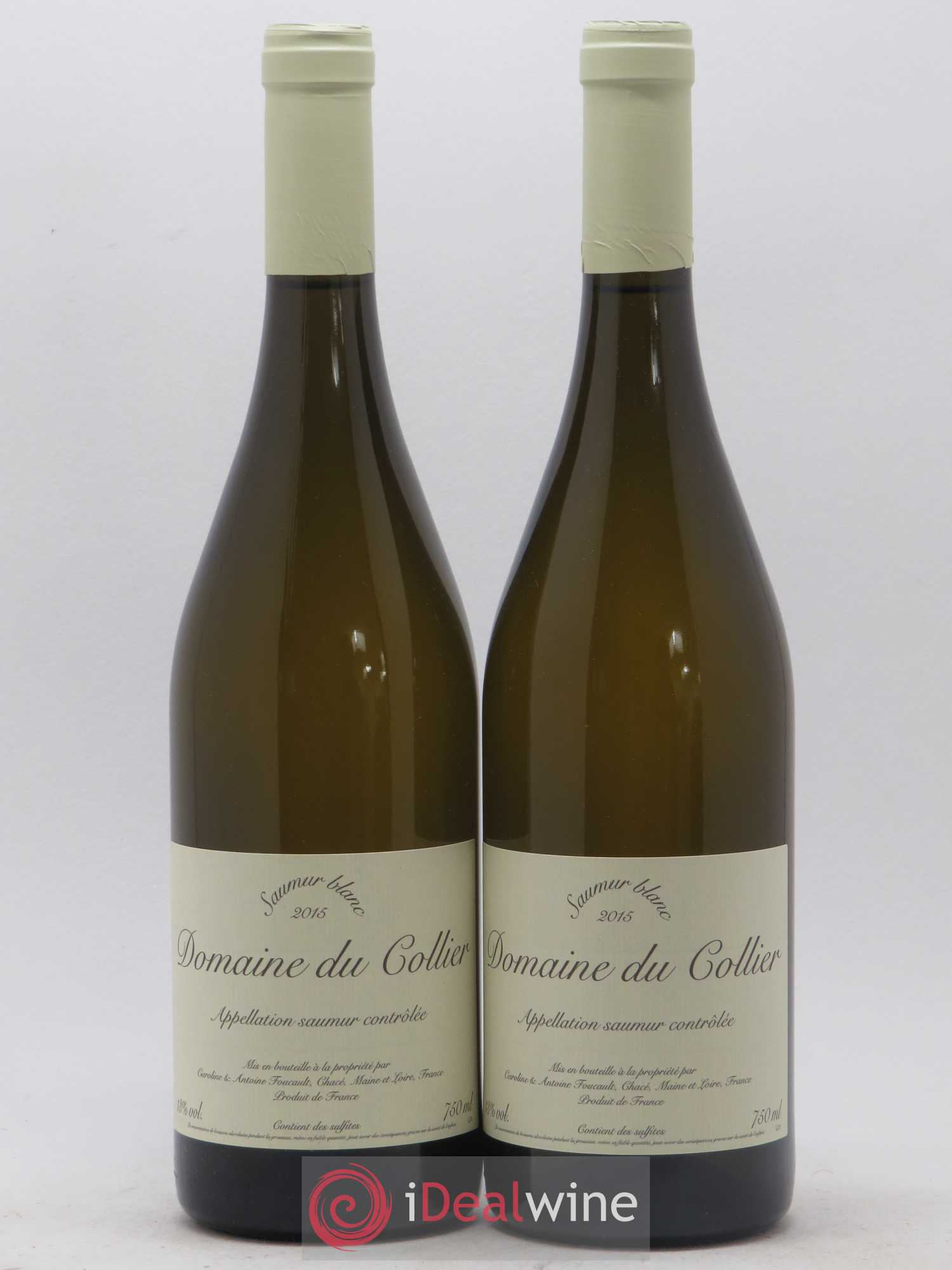 Saumur Domaine du Collier 2015 - Lot de 2 bouteilles - 0