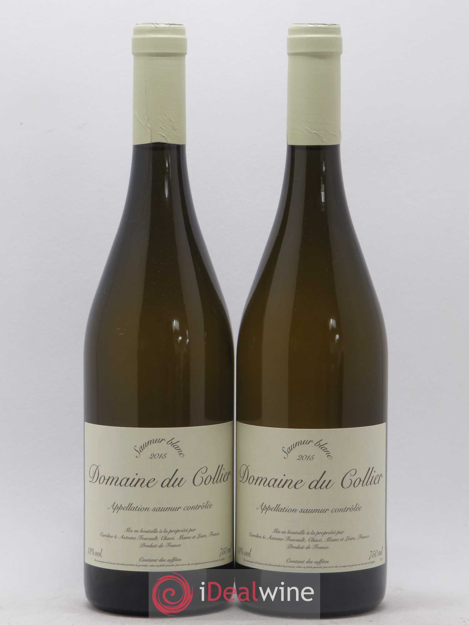 Saumur Domaine du Collier 2015 - Lot de 2 bouteilles - 0