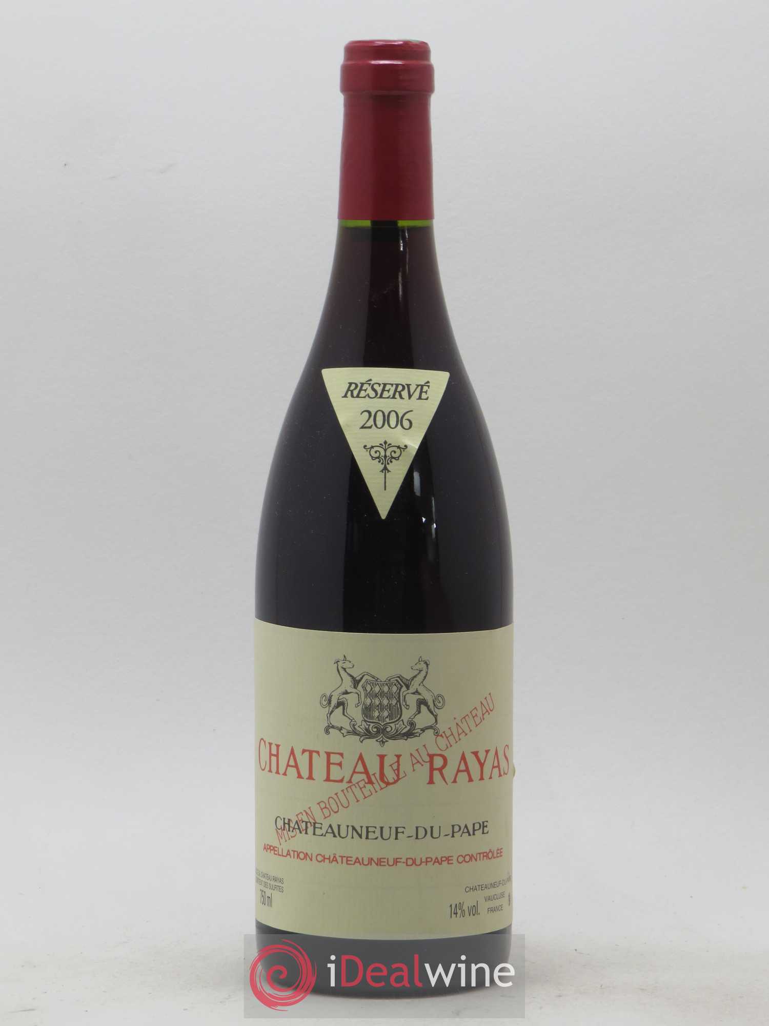 Châteauneuf-du-Pape Château Rayas Emmanuel Reynaud 2006 - Lot de 1 bouteille - 0