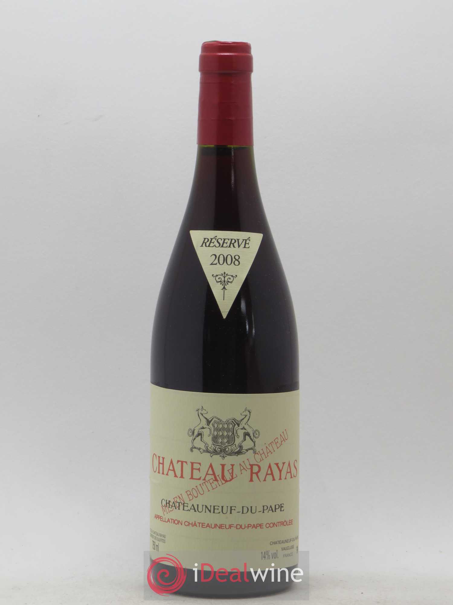 Châteauneuf-du-Pape Château Rayas Emmanuel Reynaud 2008 - Lot de 1 bouteille - 0