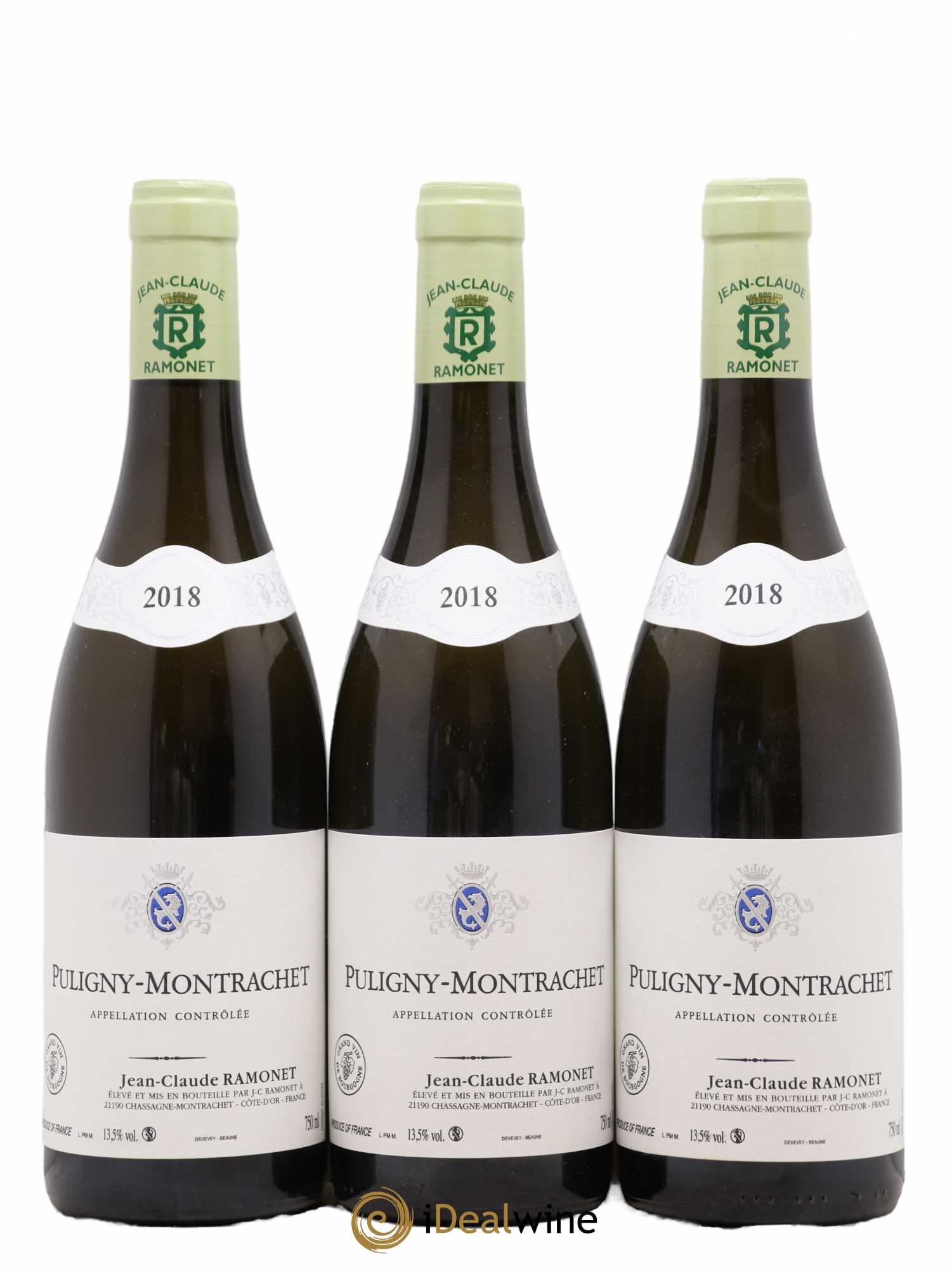 Puligny-Montrachet Ramonet (Domaine) 2018 - Lot de 3 bouteilles - 0