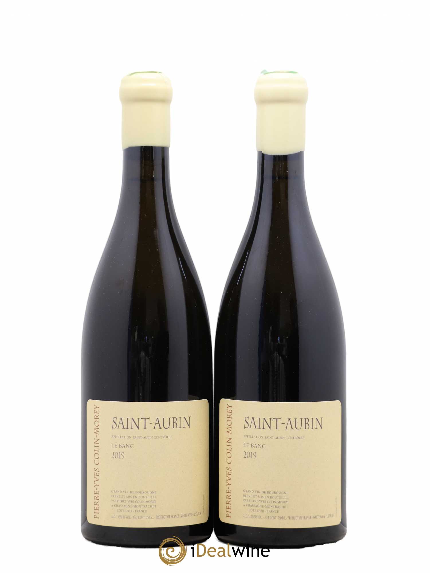 Saint-Aubin Le Banc Pierre-Yves Colin Morey 2019 - Lot de 2 bouteilles - 0