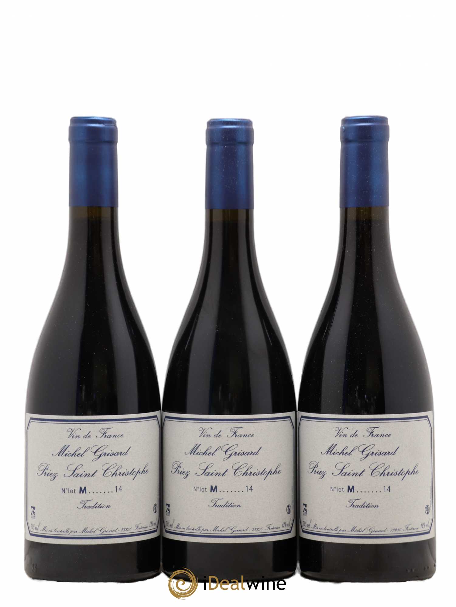 Vin de France Priez Saint Christophe Michel Grisard 2014 - Lot de 6 bouteilles - 2