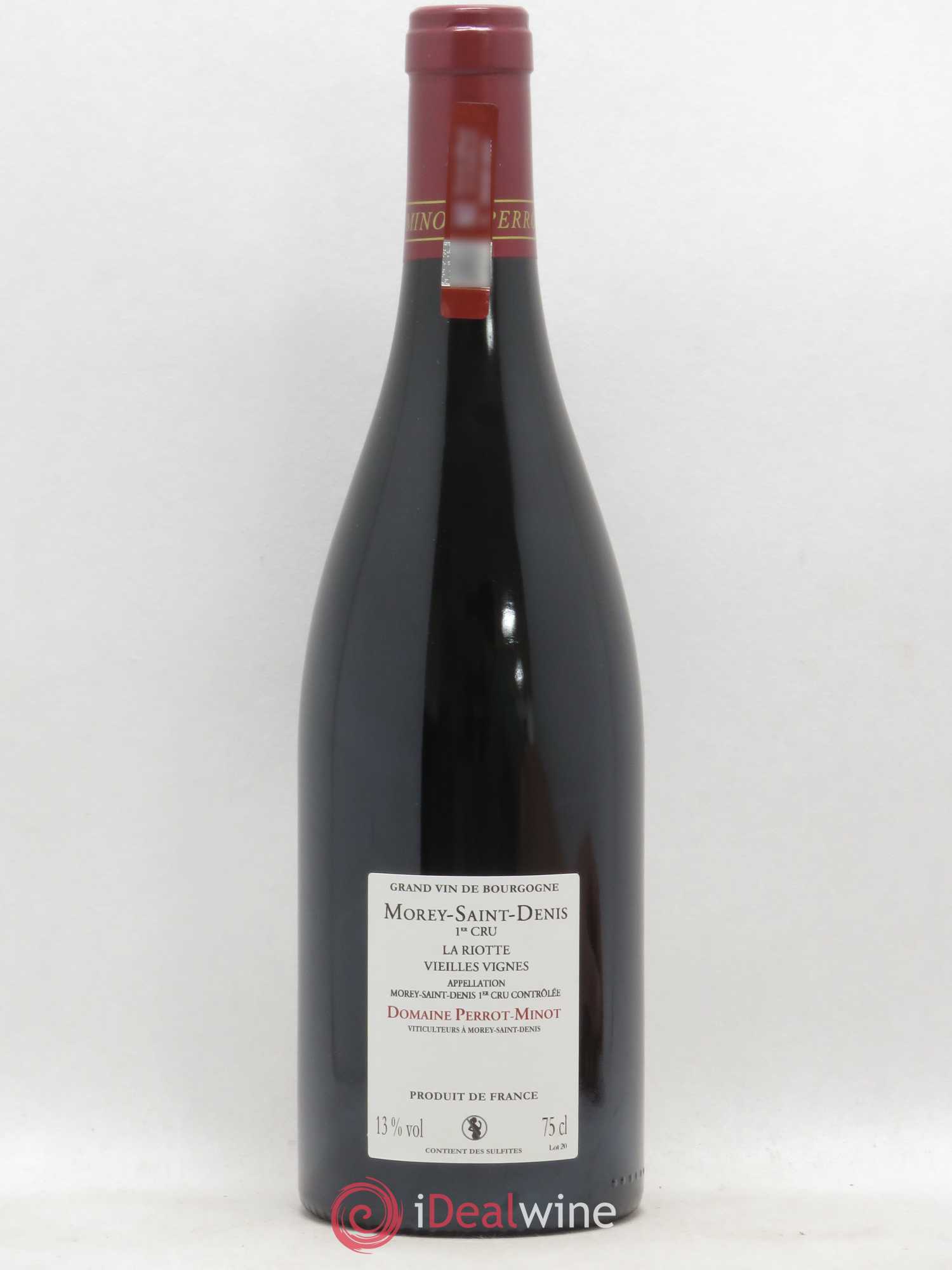 Morey-Saint-Denis 1er Cru La Riotte Vieilles Vignes Perrot-Minot Vieilles vignes 2011 - Posten von 1 Flasche - 1