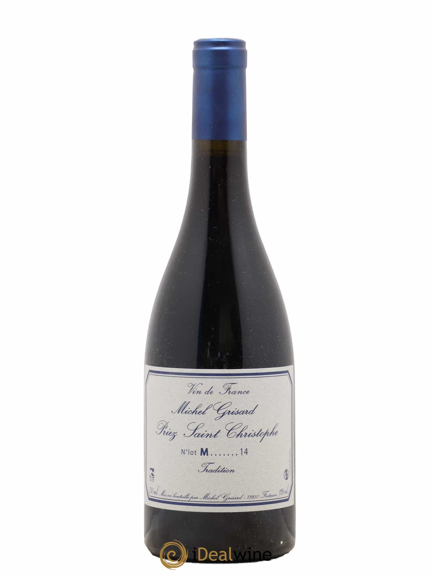 Vin de France Priez Saint Christophe Michel Grisard 2014 - Lot de 1 bouteille - 0
