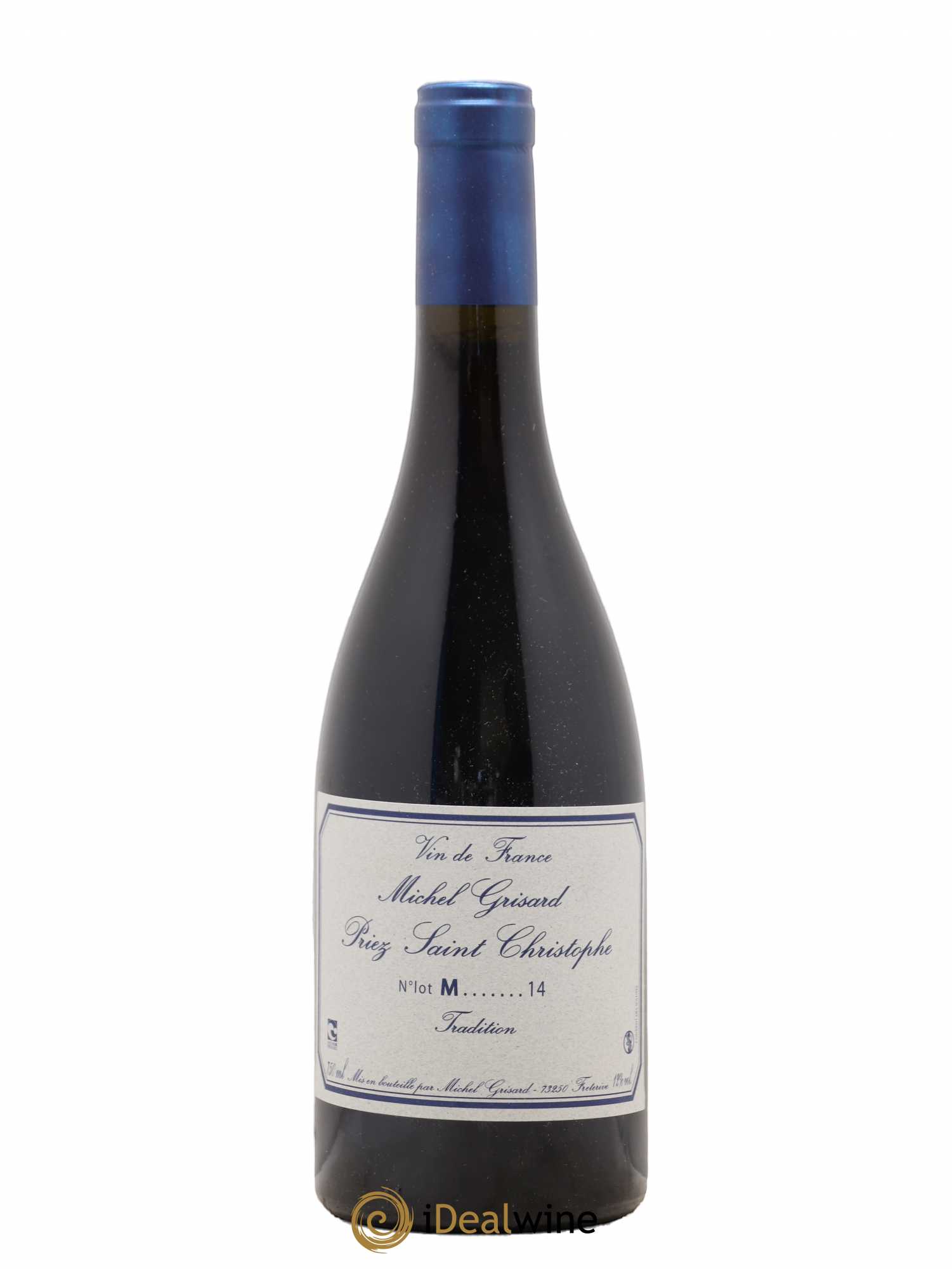 Vin de France Priez Saint Christophe Michel Grisard 2014 - Lot de 1 bouteille - 0