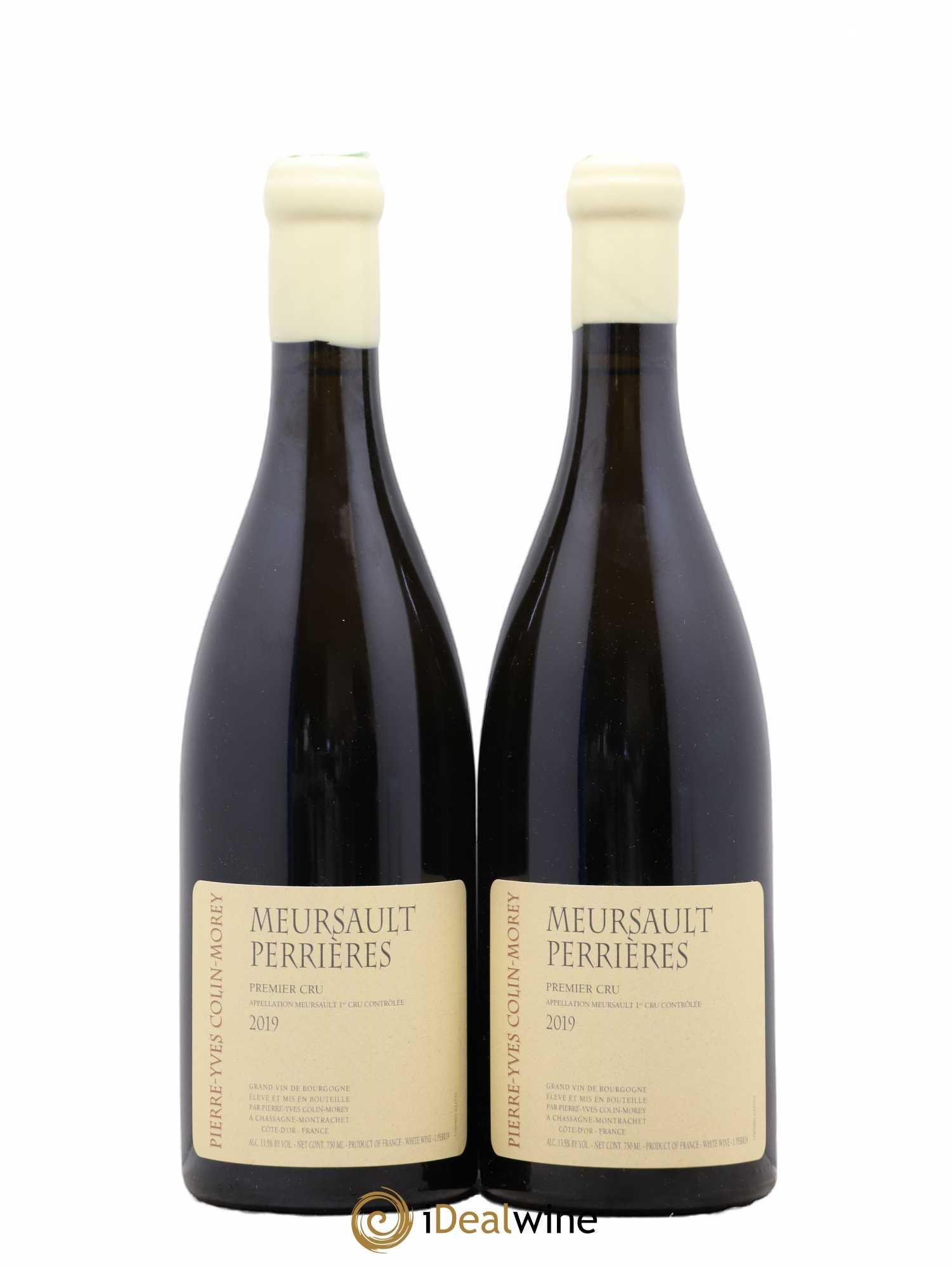 Meursault 1er Cru Les Perrières Pierre-Yves Colin Morey 2019 - Lot de 2 bouteilles - 0