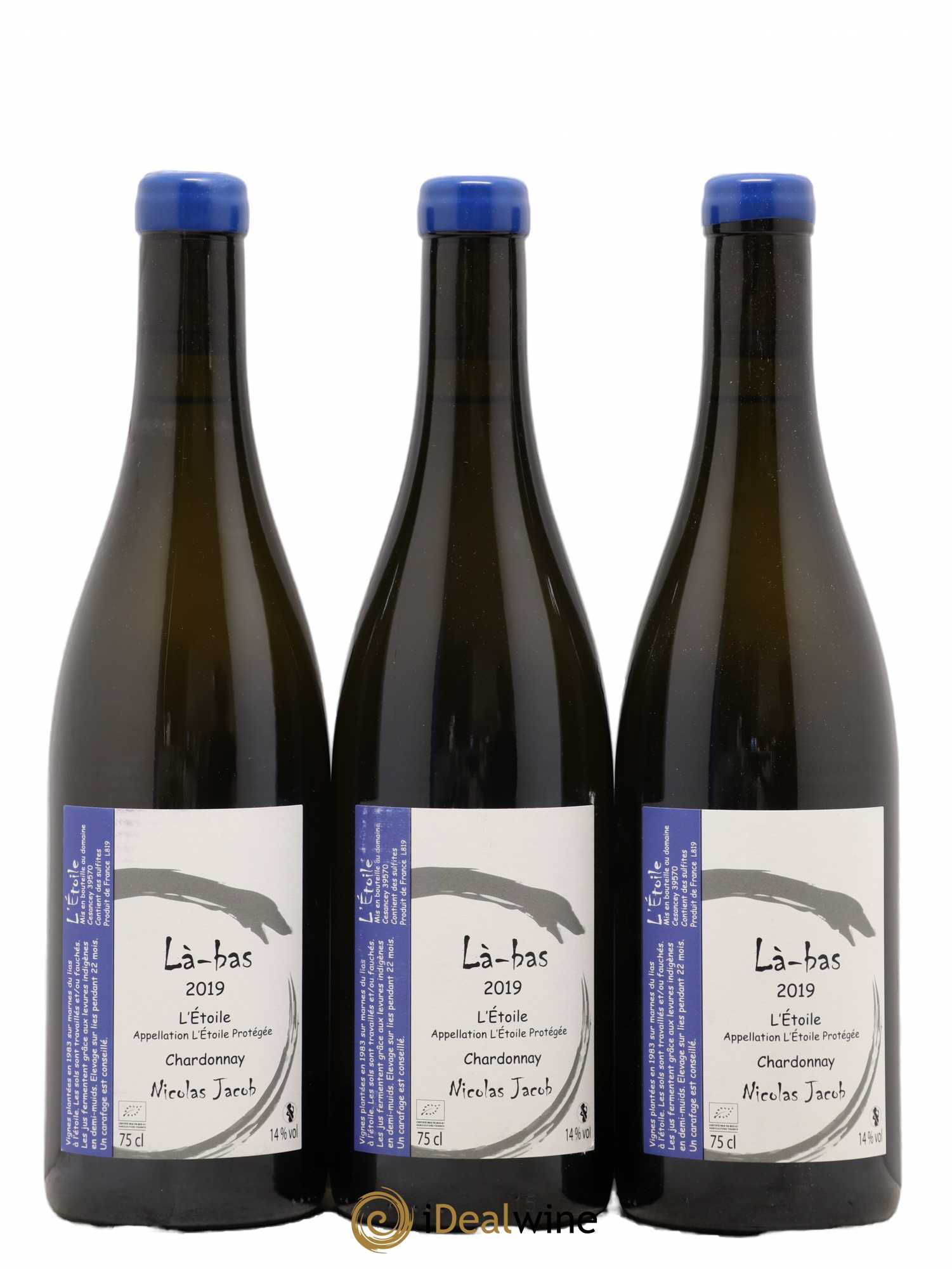 L'Etoile Là-Bas Nicolas Jacob 2019 - Lot de 3 bouteilles - 0