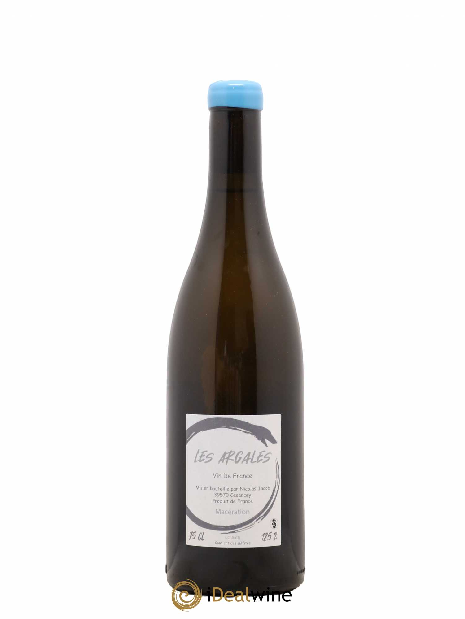 Vin de France Les Argales Nicolas Jacob 2018 - Lot de 1 bouteille - 1