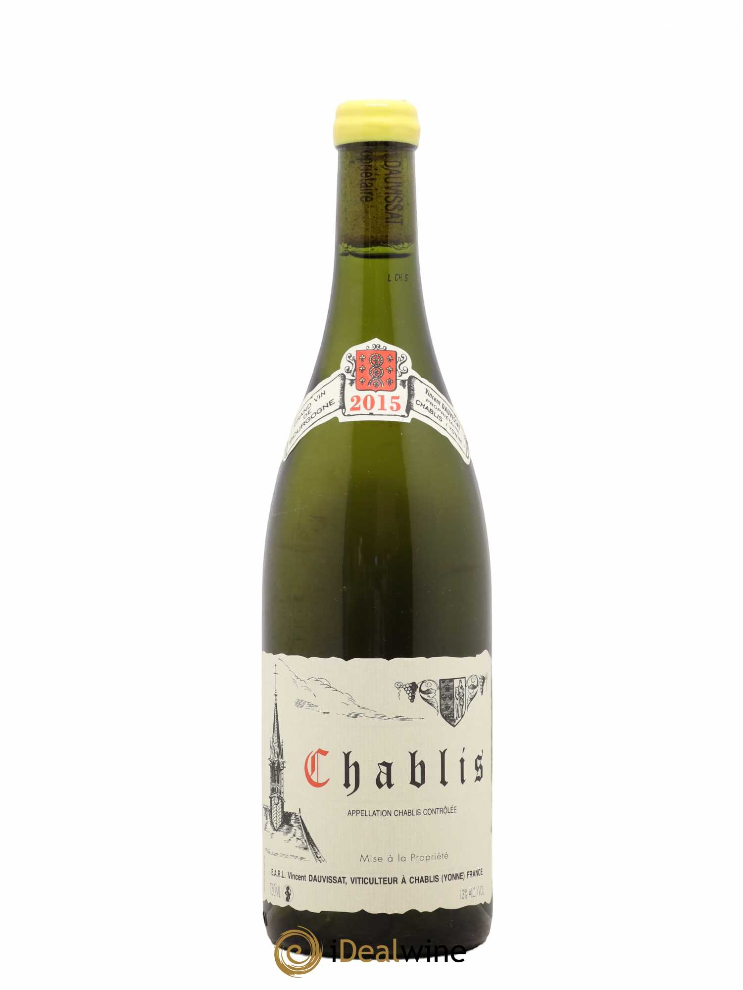Chablis Vincent Dauvissat (Domaine) 2015 - Lot de 1 bouteille - 0