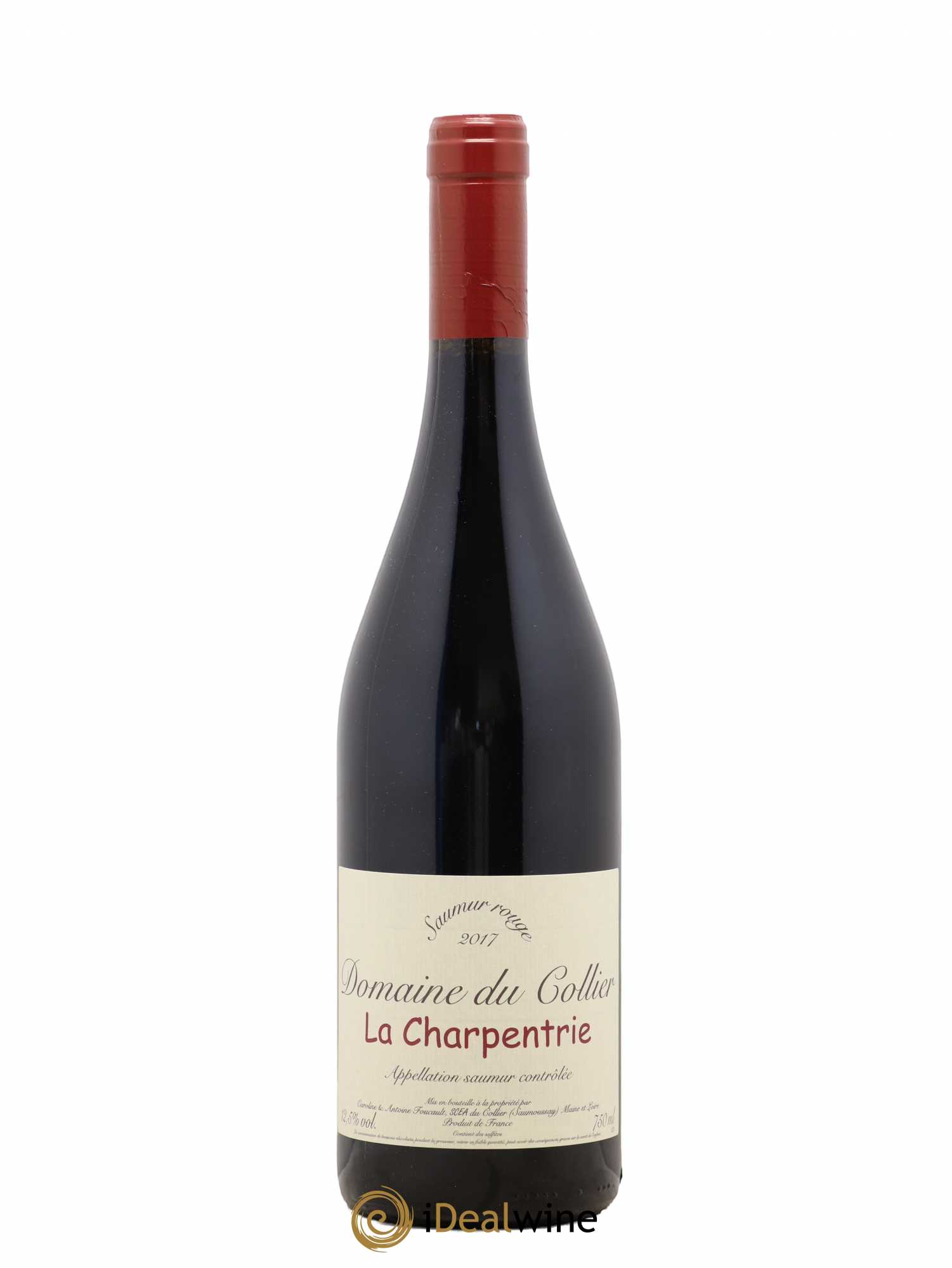 Saumur La Charpentrie Domaine du Collier 2017 - Lot de 1 bouteille - 0