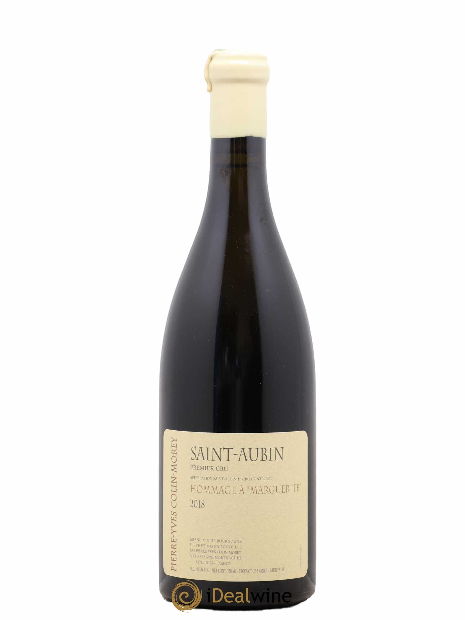 Saint-Aubin 1er Cru Hommage à Marguerite Pierre-Yves Colin Morey 2018 - Lot de 1 bouteille - 0