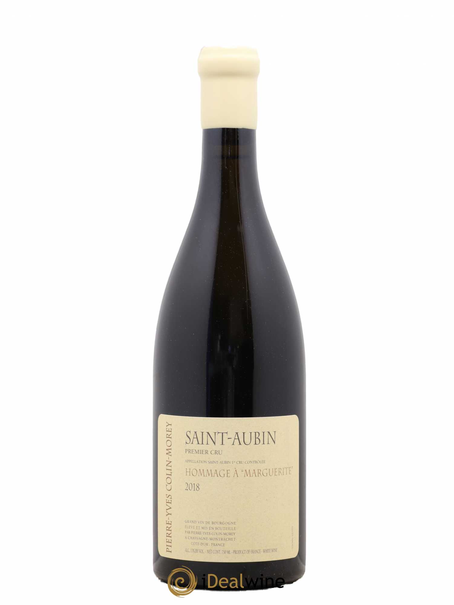 Saint-Aubin 1er Cru Hommage à Marguerite Pierre-Yves Colin Morey 2018 - Lot de 1 bouteille - 0