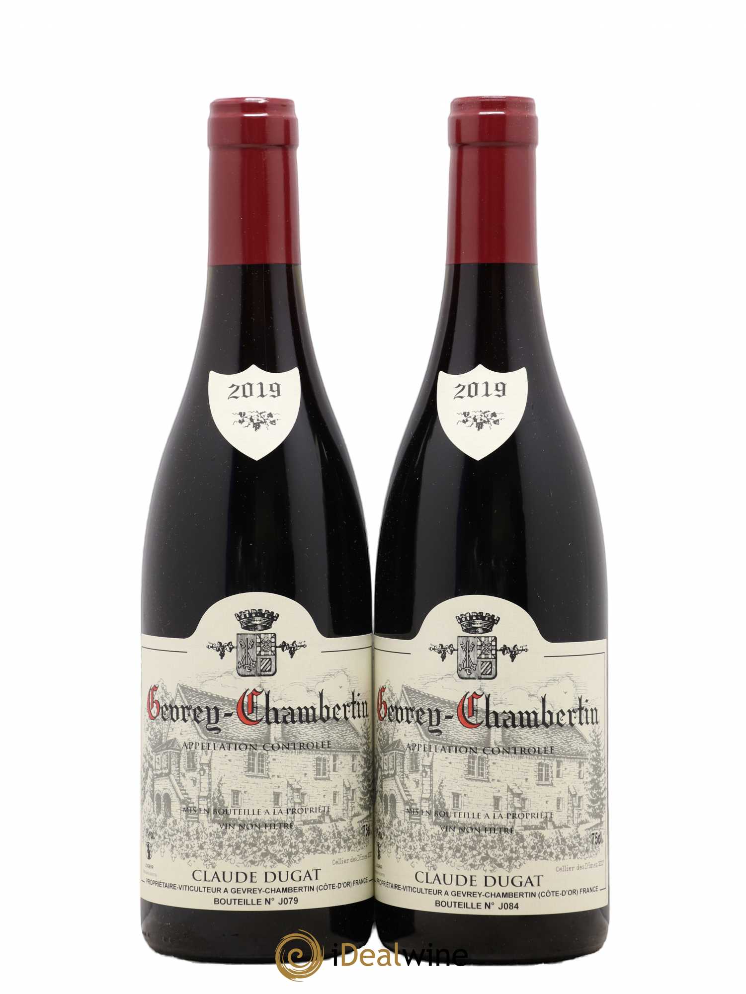 Gevrey-Chambertin Claude Dugat 2019 - Lot de 2 bouteilles - 0