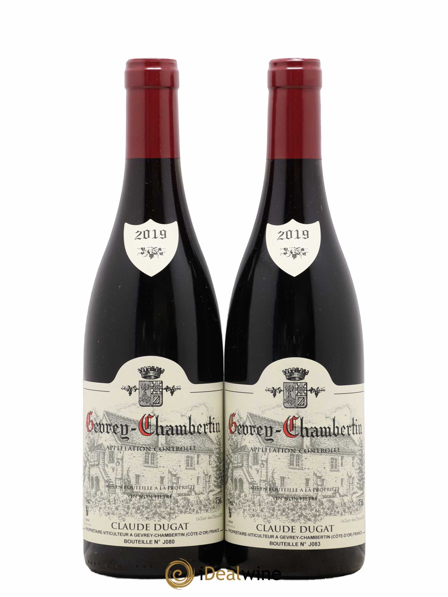 Gevrey-Chambertin Claude Dugat 2019 - Lot de 2 bouteilles - 0