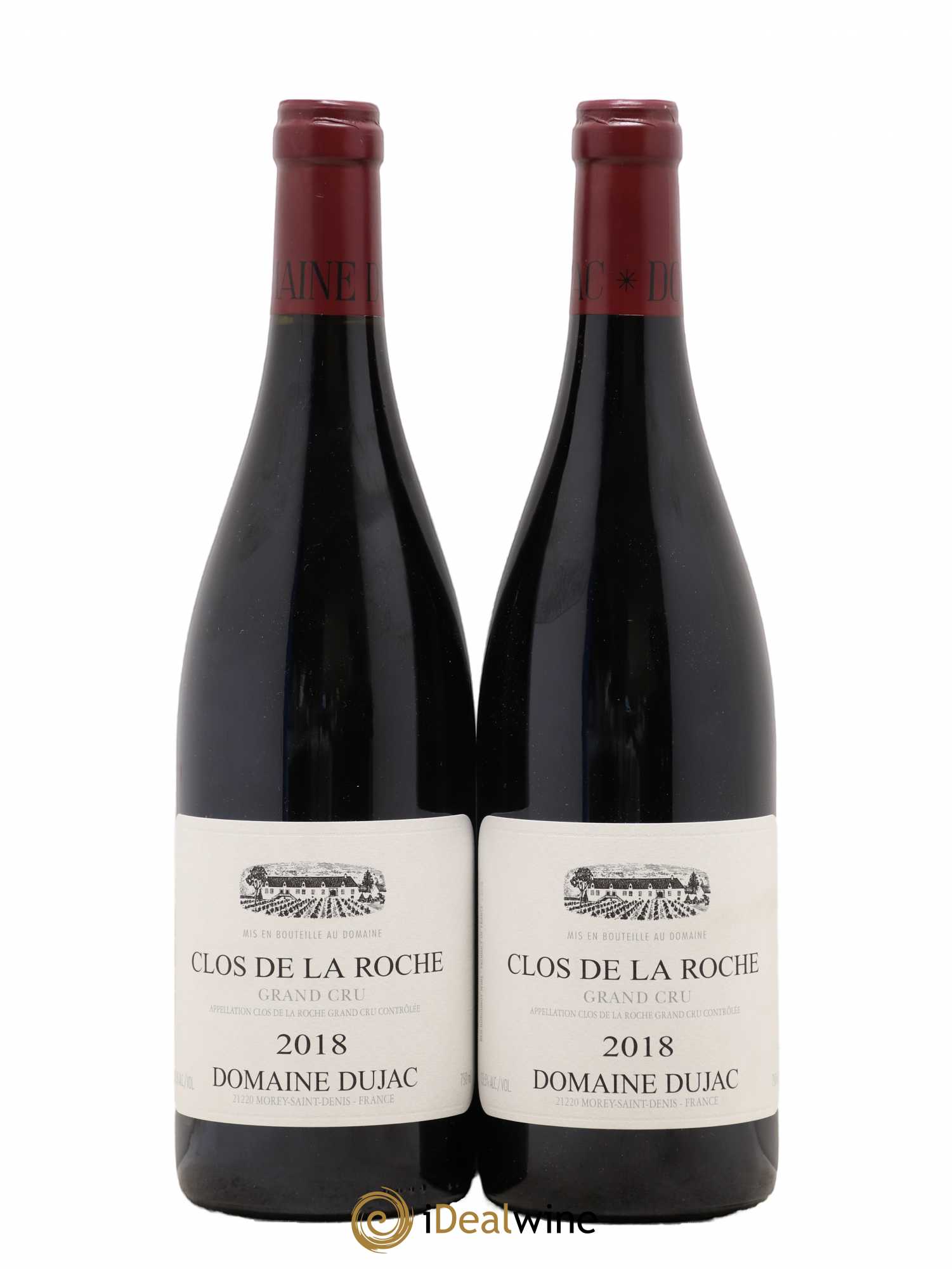 Clos de la Roche Grand Cru Dujac (Domaine) 2018 - Lot de 2 bouteilles - 0