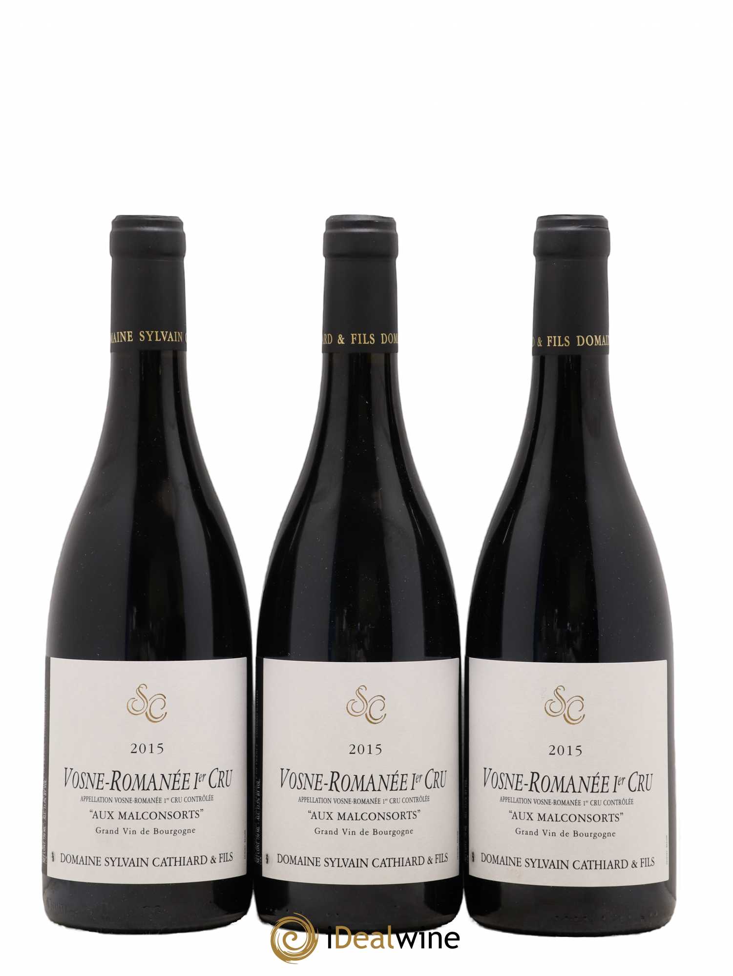 Vosne-Romanée 1er Cru Aux Malconsorts Sylvain Cathiard & Fils 2015 - Lotto di 3 bottiglie - 0