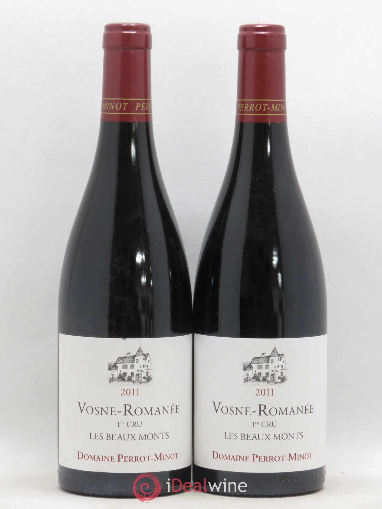Vosne-Romanée 1er Cru Les Beaux-Monts Vieilles Vignes Perrot-Minot 2011 - Lot de 2 bouteilles - 0