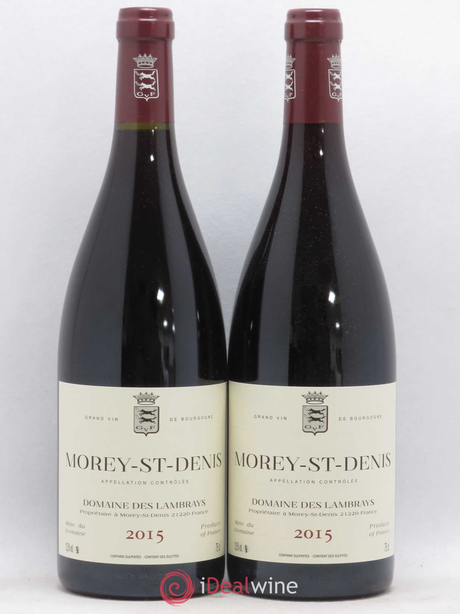 Morey-Saint-Denis Domaine des Lambrays 2015 - Lot de 2 bouteilles - 0