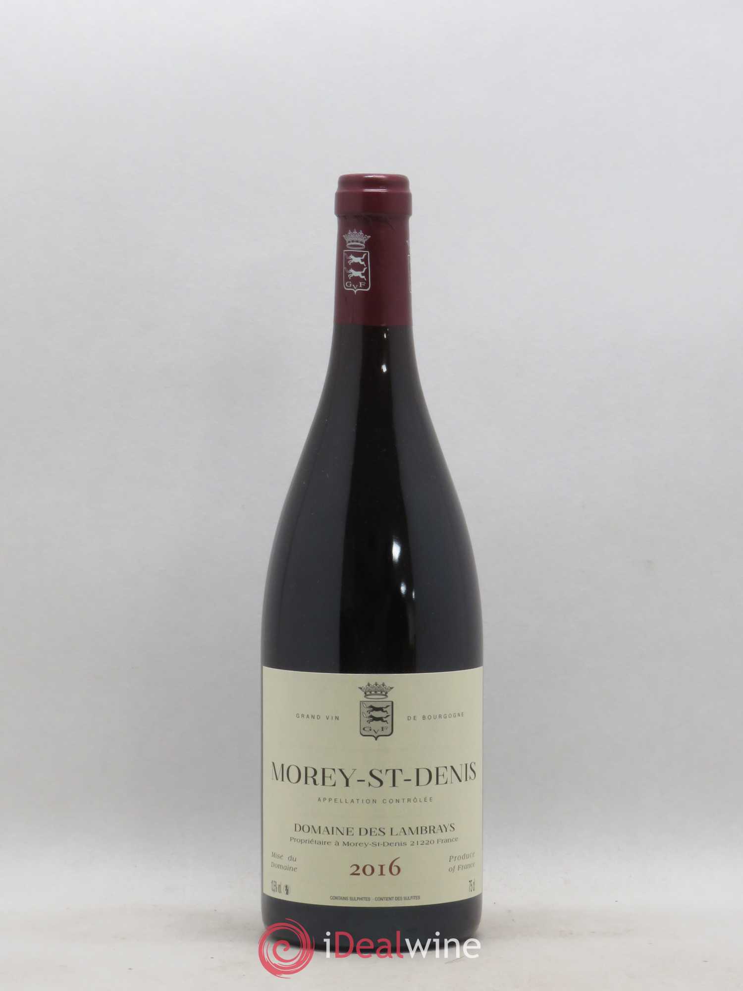 Morey-Saint-Denis Domaine des Lambrays 2016 - Lot de 1 bouteille - 0