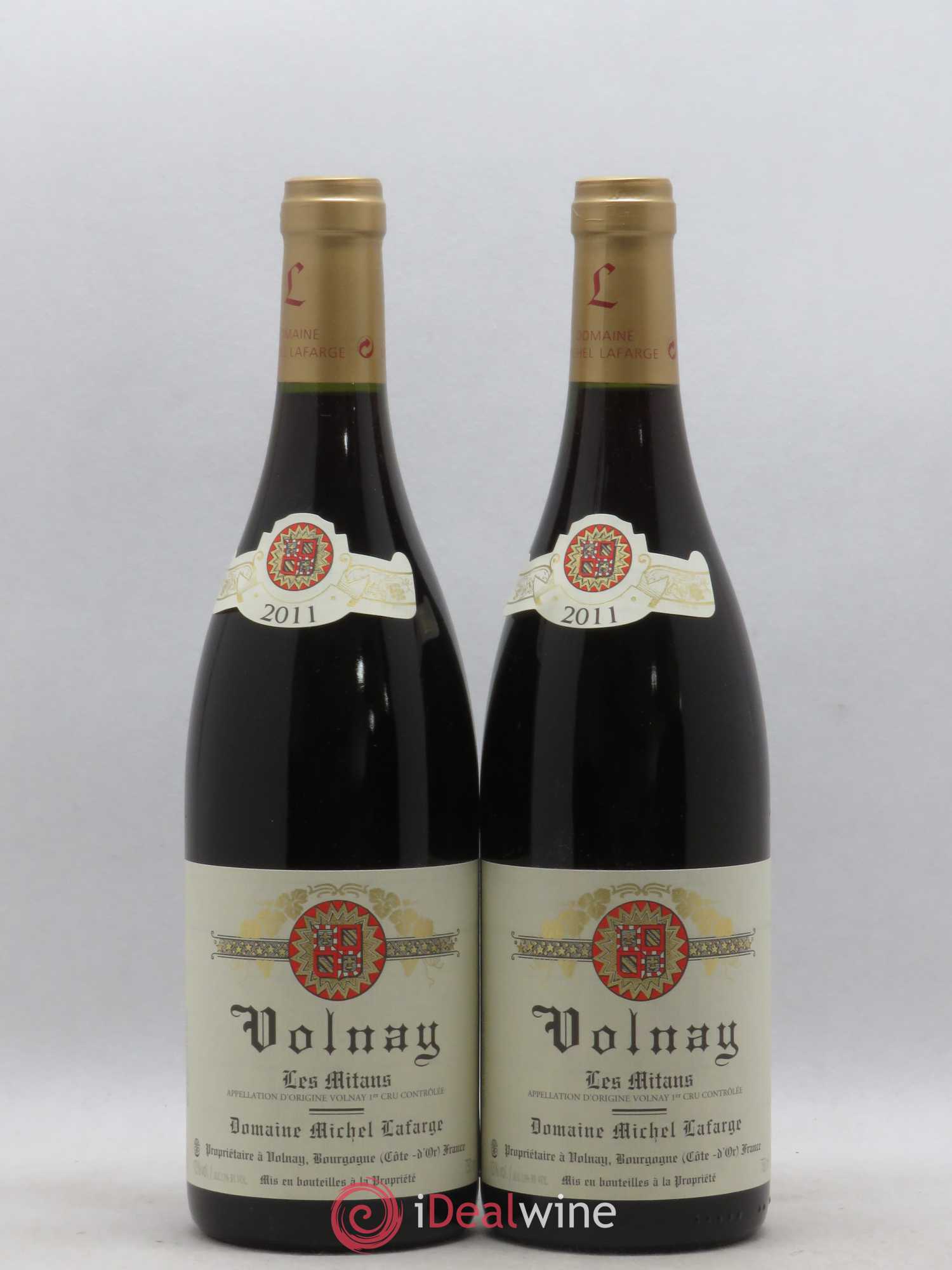 Volnay 1er Cru Les Mitans Lafarge (Domaine) 2011 - Lot de 2 bouteilles - 0