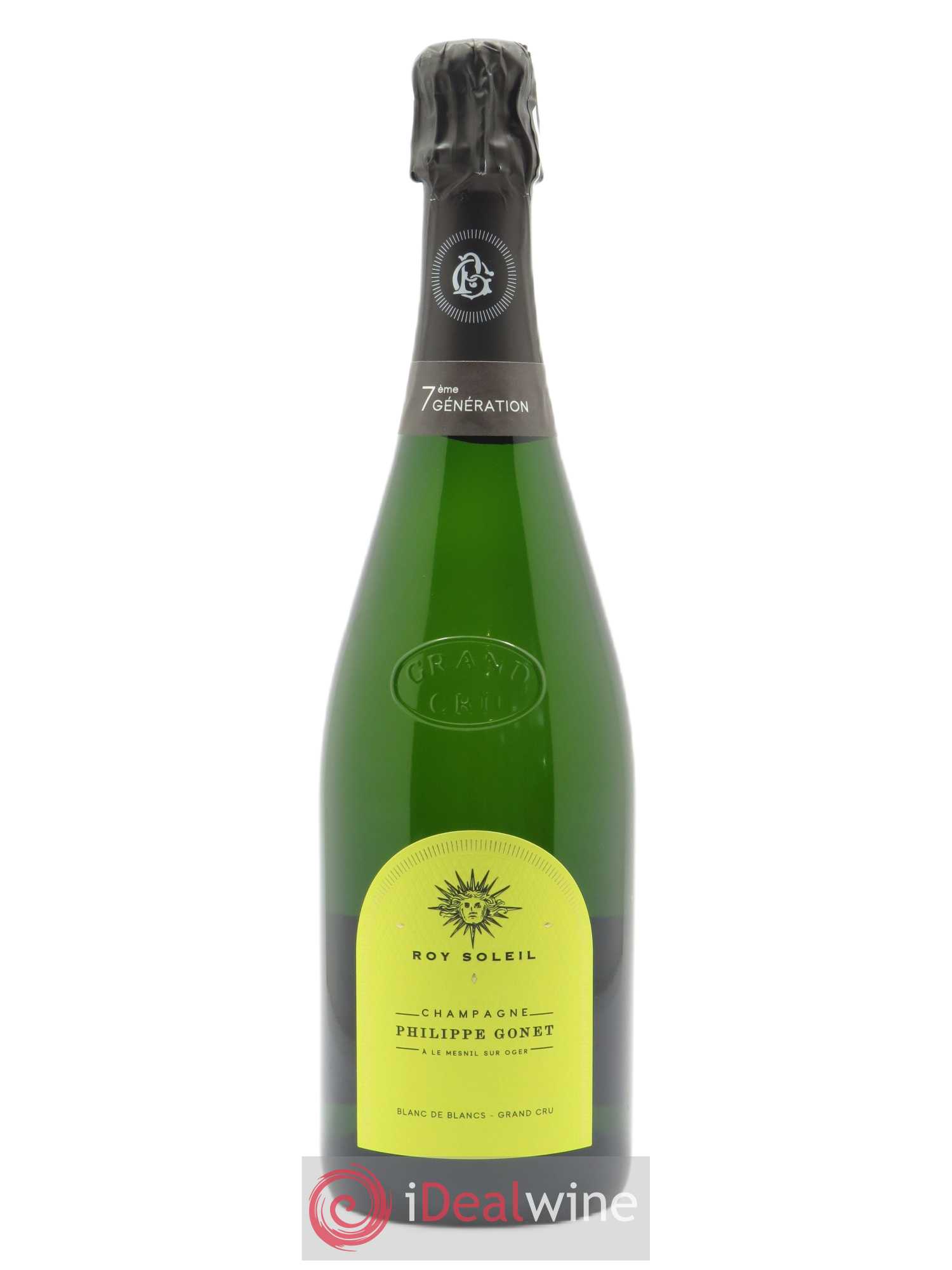 Roy Soleil Blanc de Blancs Grand Cru Brut Philippe Gonet - Lot de 1 bouteille - 0