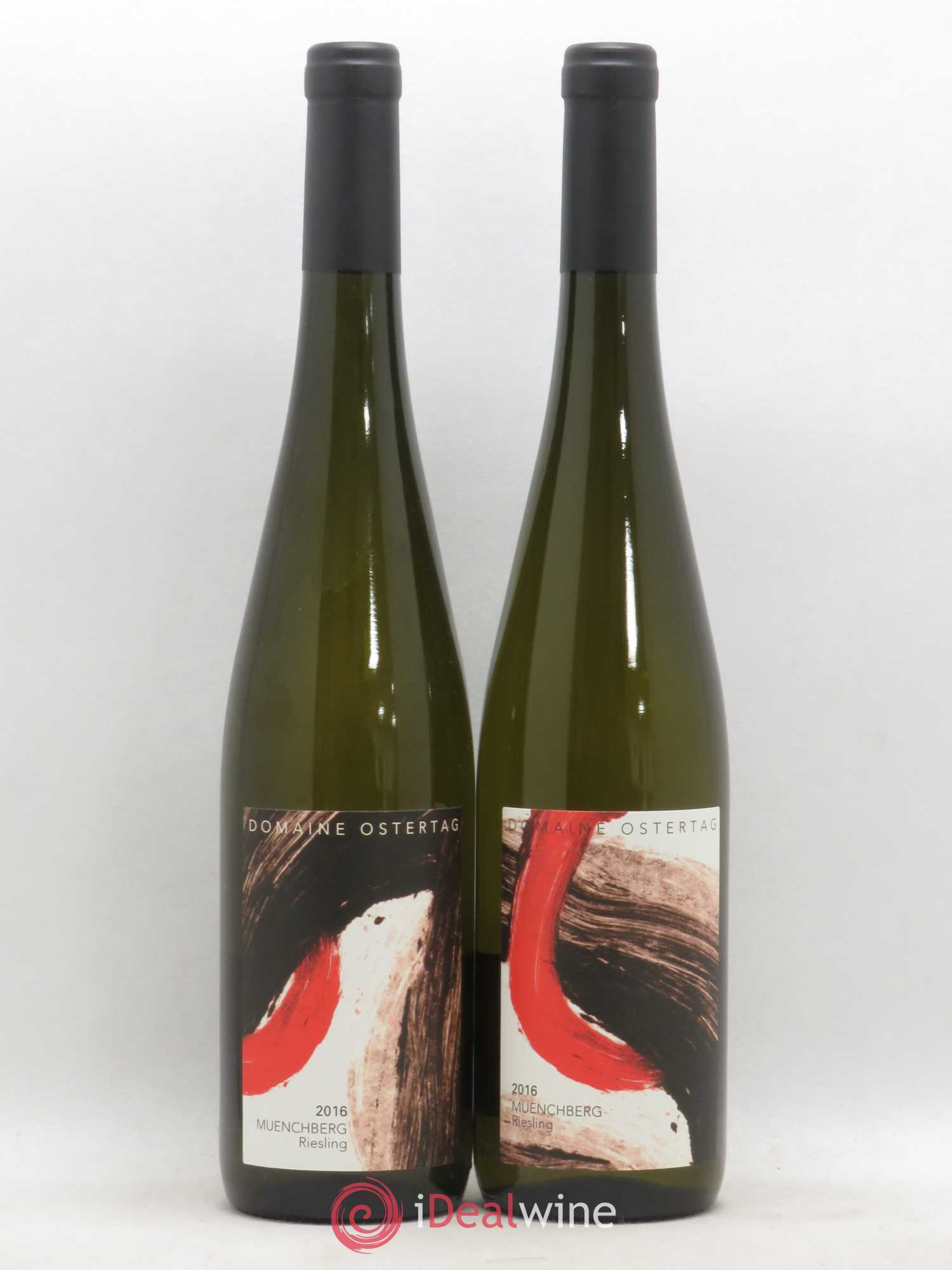 Alsace Riesling Grand Cru Muenchberg Ostertag (Domaine) 2016 - Lot de 2 bouteilles - 0