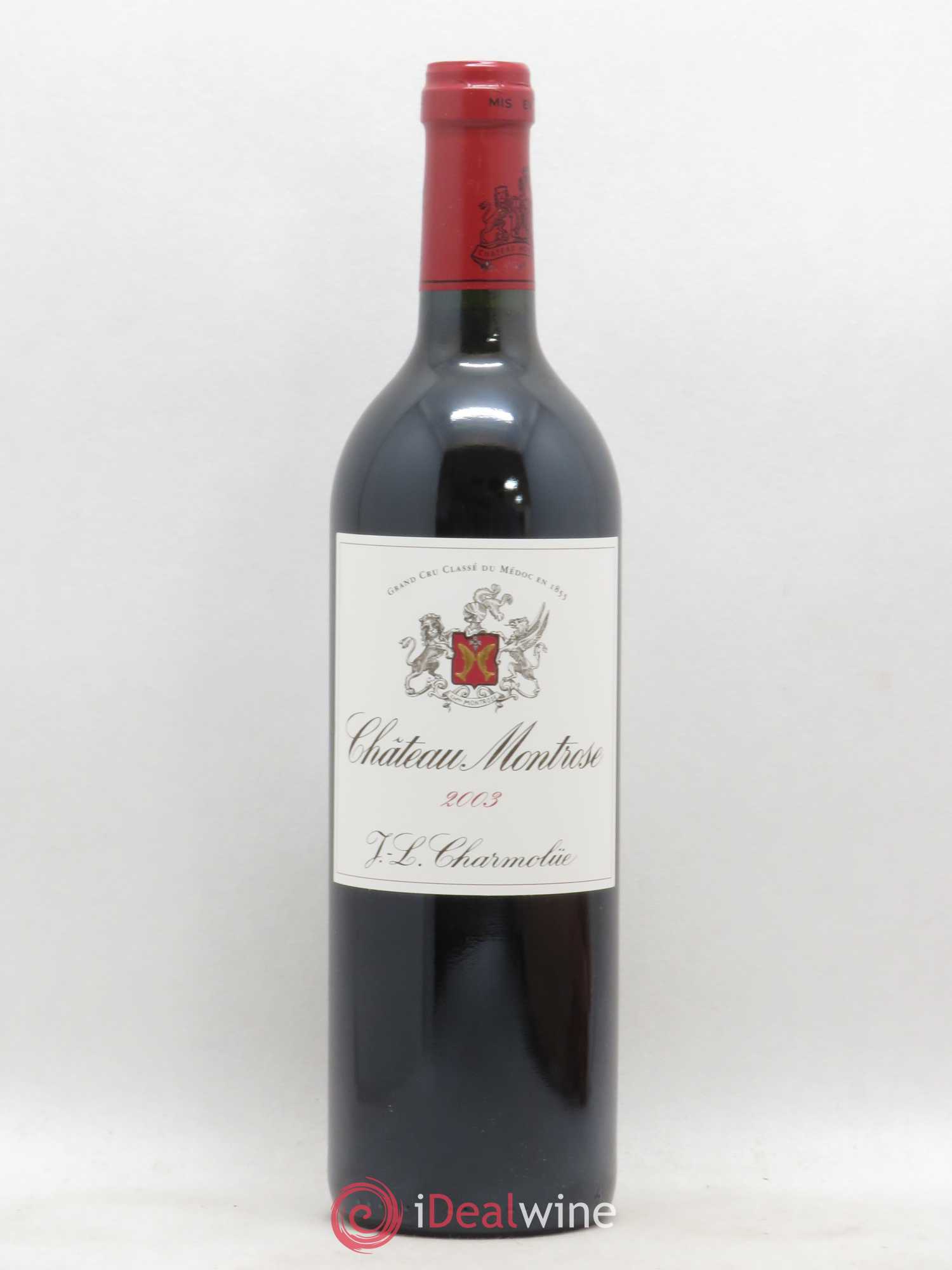 Château Montrose 2ème Grand Cru Classé 2003 - Lot de 1 bouteille - 0