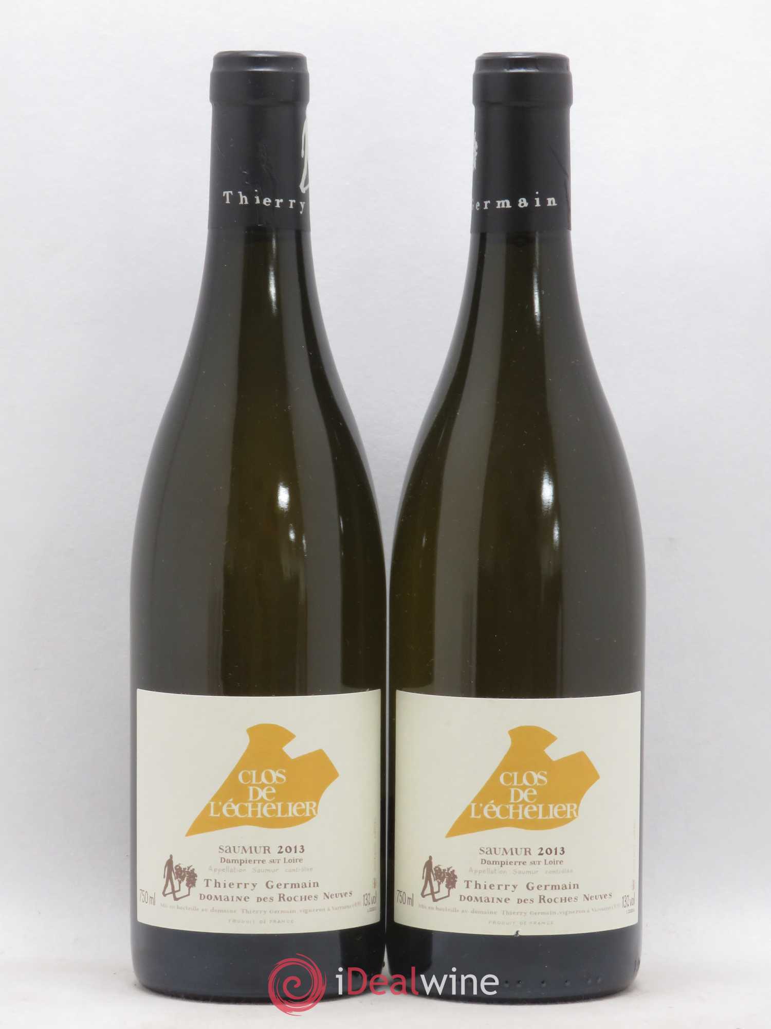 Saumur Clos de L'Echelier Domaine des Roches Neuves Thierry Germain 2013 - Posten von 2 Flaschen - 0