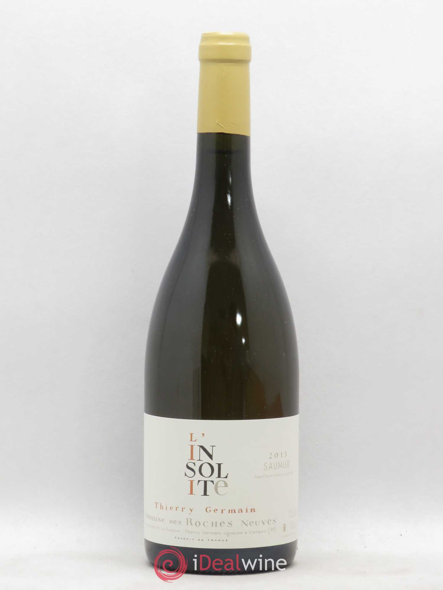 Saumur Insolite Domaine des Roches Neuves - Thierry Germain 2013 - Lot de 1 bouteille - 0