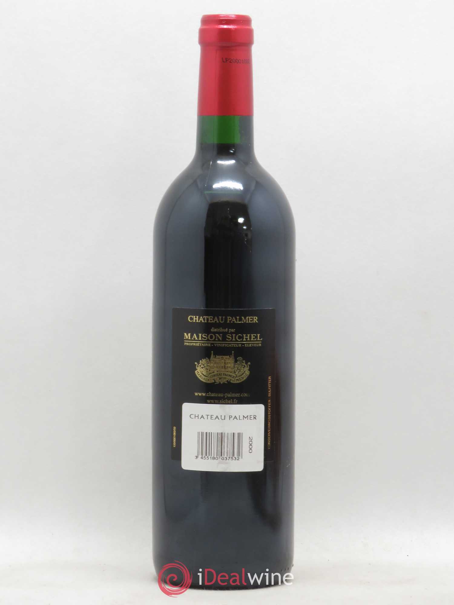 Château Palmer 3ème Grand Cru Classé 2000 - Lot de 1 bouteille - 1