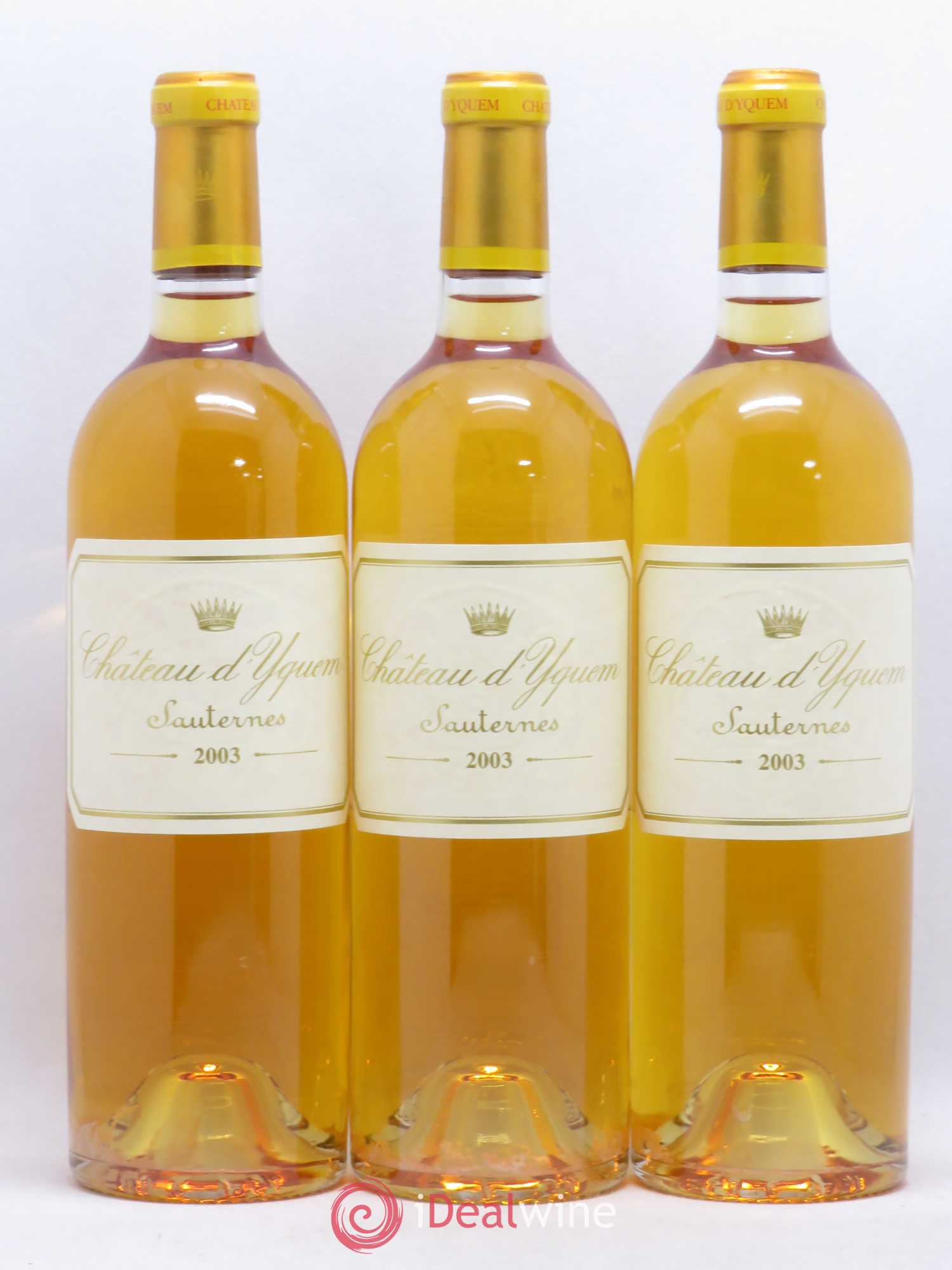 Château d' Yquem 1er Cru Classé Supérieur 2003 - Lotto di 6 bottiglie - 3