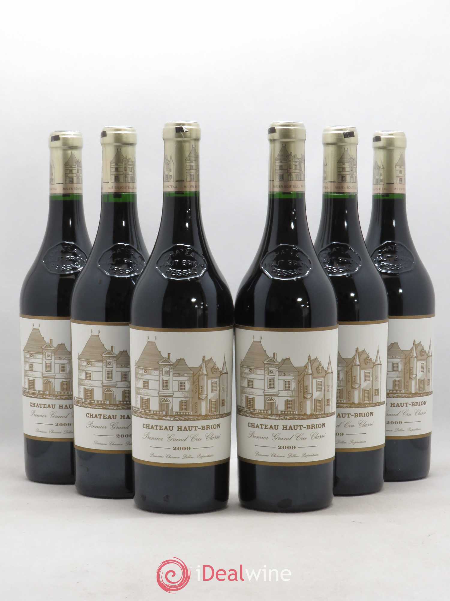 Château Haut Brion 1er Grand Cru Classé 2009 - Lot de 6 bouteilles - 0