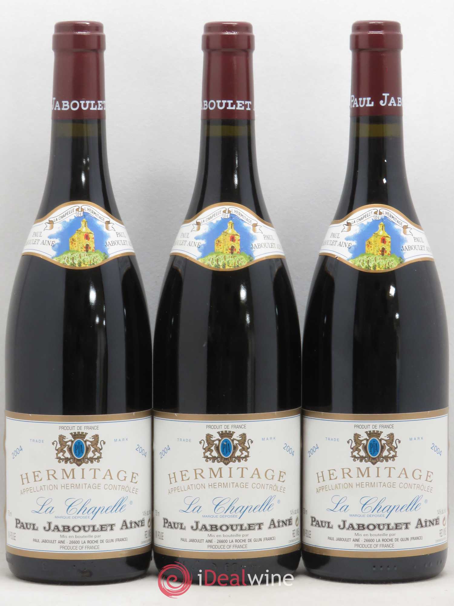 Hermitage La Chapelle Paul Jaboulet Ainé 2004 - Lot de 6 bouteilles - 1