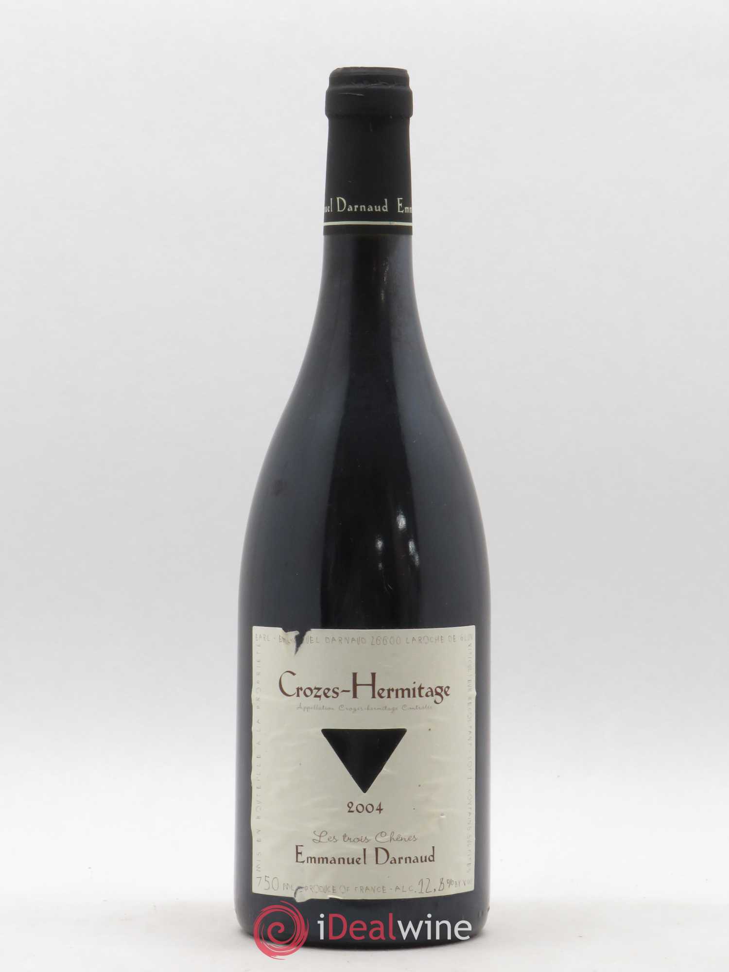 Crozes-Hermitage Les 3 Chênes Emmanuel Darnaud 2004 - Posten von 1 Flasche - 0