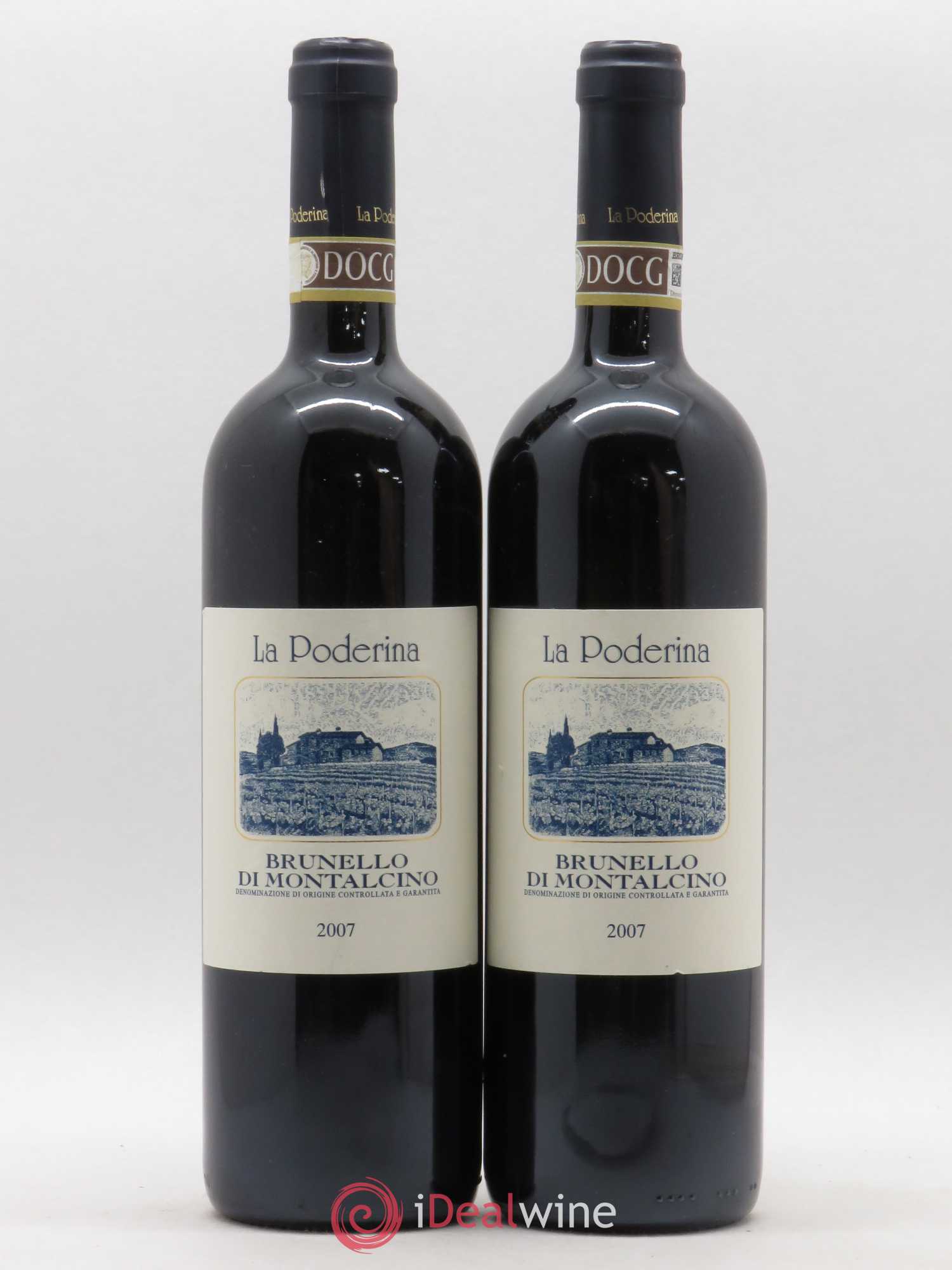 Brunello di Montalcino DOCG La Poderina 2007 - Lotto di 2 bottiglie - 0