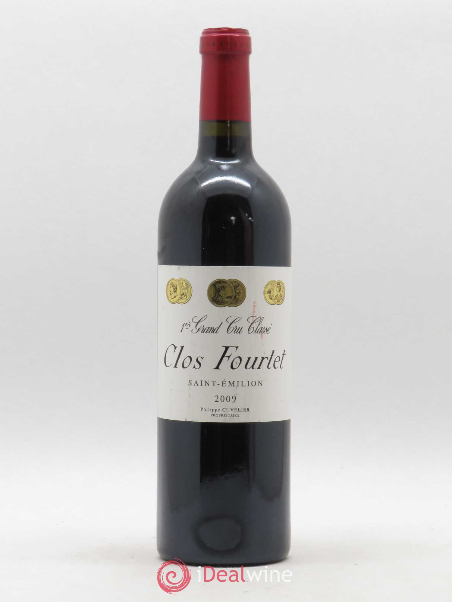 Clos Fourtet 1er Grand Cru Classé B 2009 - Lot de 1 bouteille - 0