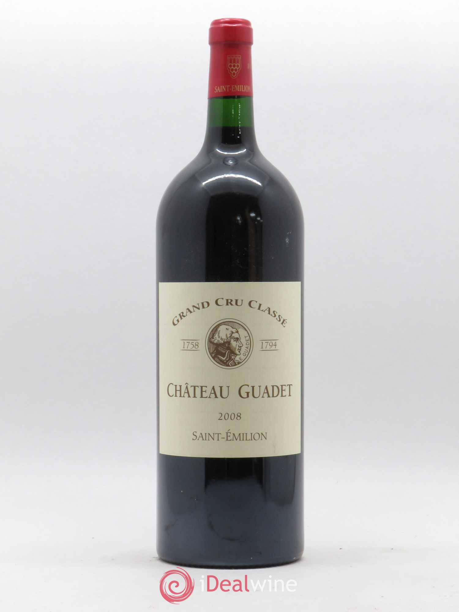 Château Guadet Grand Cru Classé 2008 - Lot de 1 magnum - 0