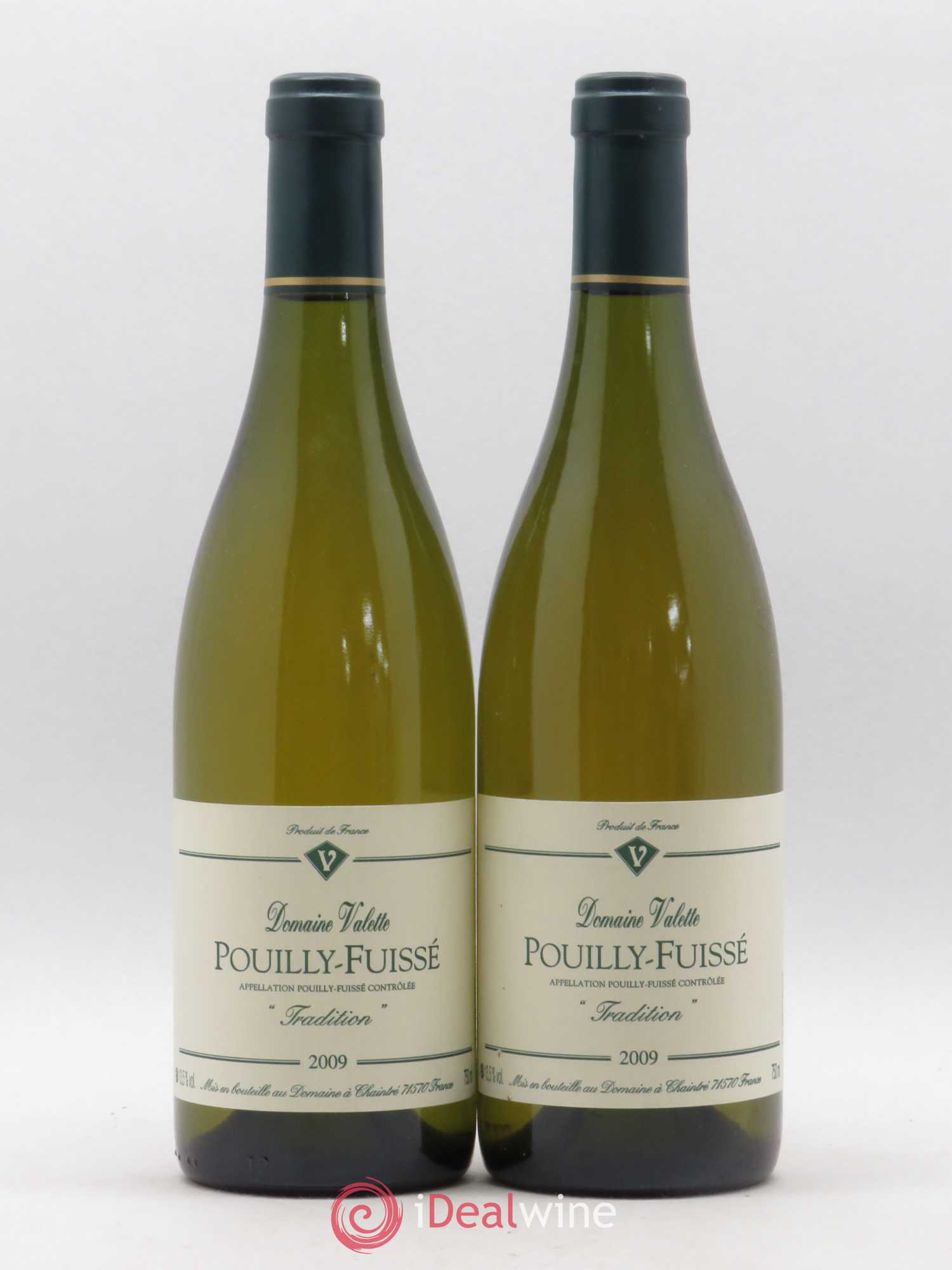 Pouilly-Fuissé Tradition Valette (Domaine) 2009 - Lot de 2 bouteilles - 0