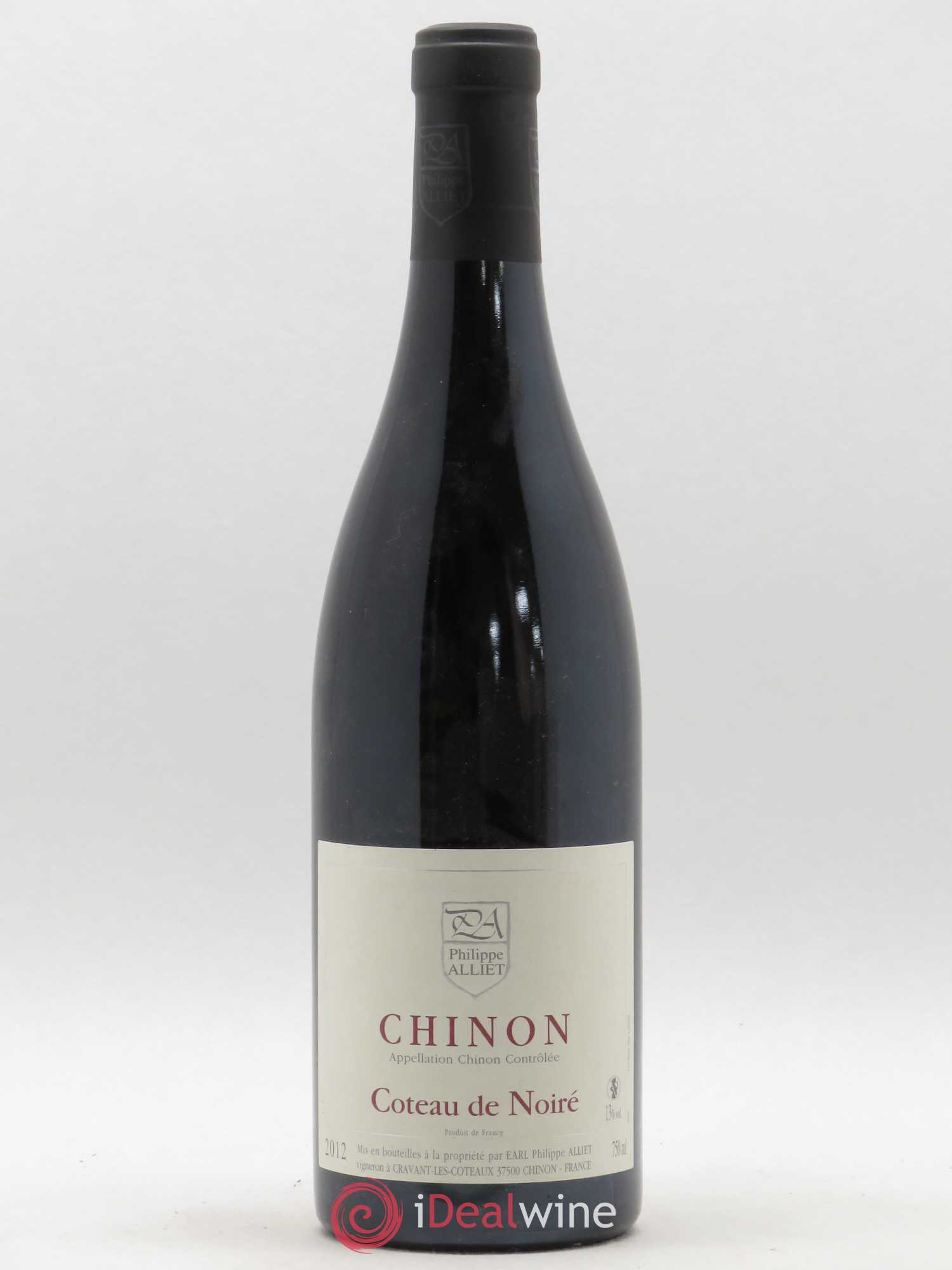 Chinon Coteau de Noiré Philippe Alliet 2012 - Lot de 1 bouteille - 0