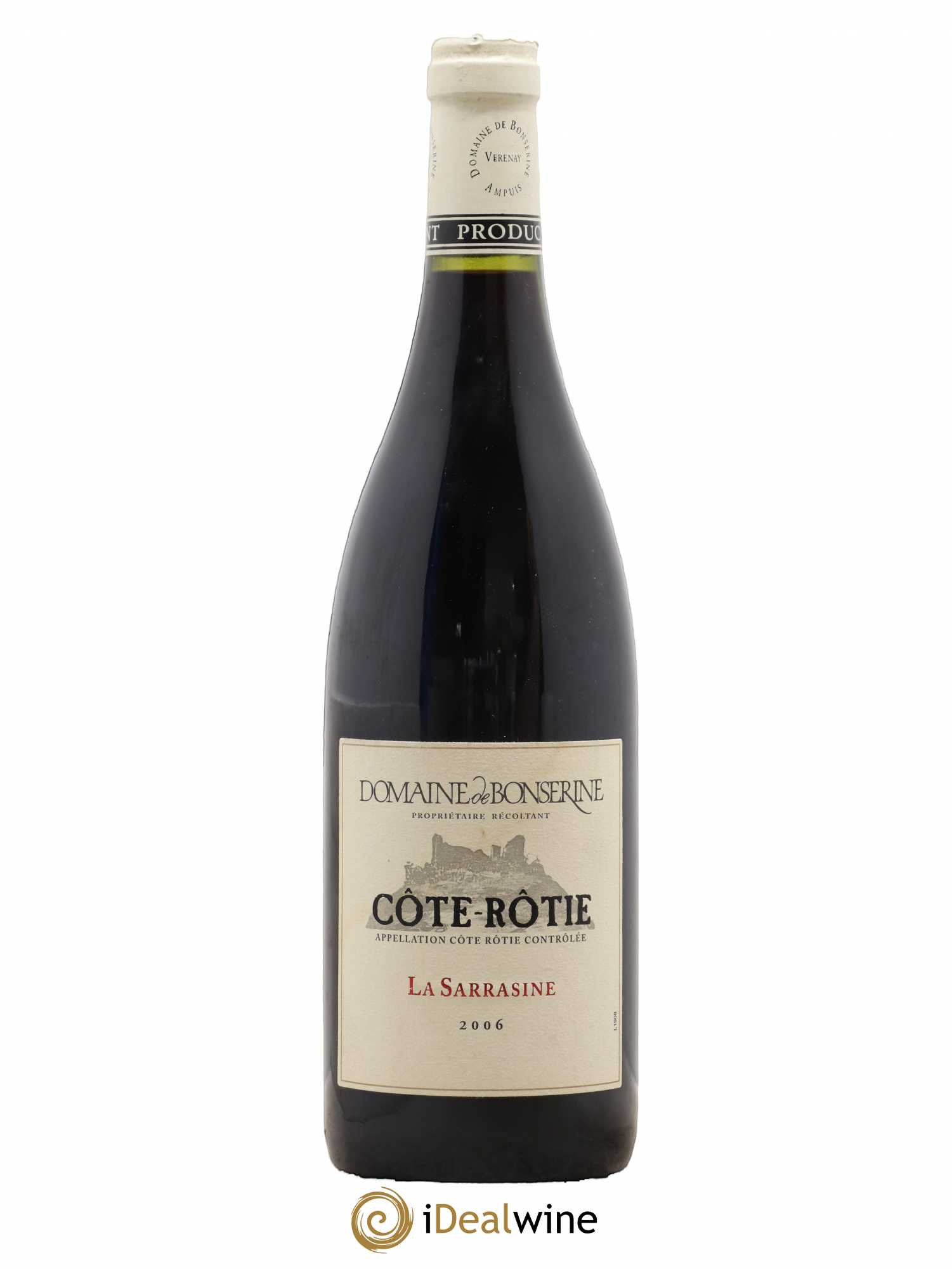 Côte-Rôtie La Sarrasine Bonserine (Domaine de) 2006 - Lot de 1 bouteille - 0