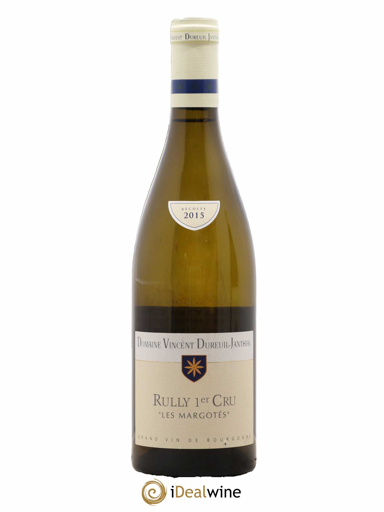 Rully 1er Cru Les Margotés Vincent Dureuil-Janthial 2015 - Lot de 1 bouteille - 0