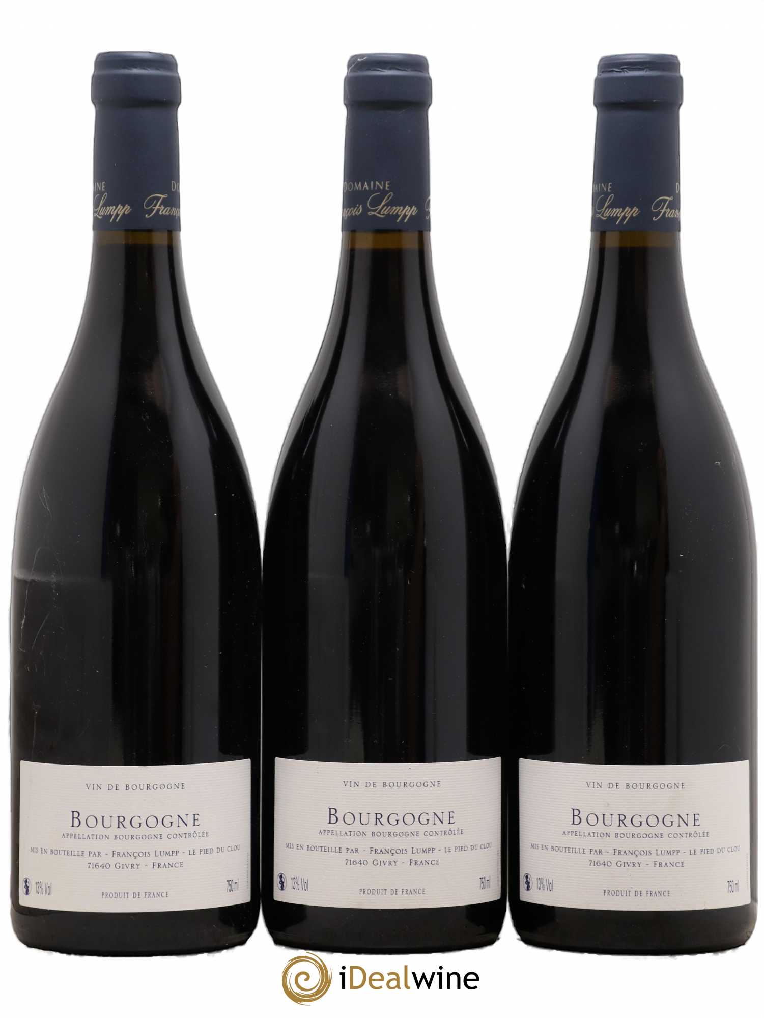Bourgogne La Paulée François Lumpp (Domaine) 2019 - Lot de 3 bouteilles - 1