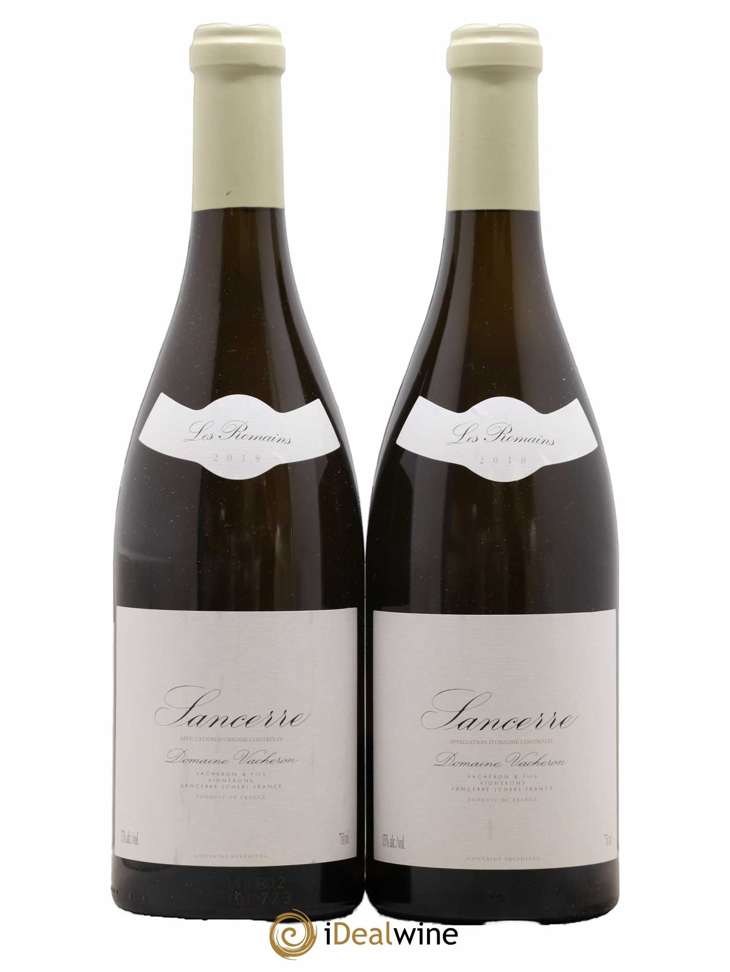 Sancerre Les Romains Domaine Vacheron et Fils 2018 - Lot de 2 bouteilles - 0
