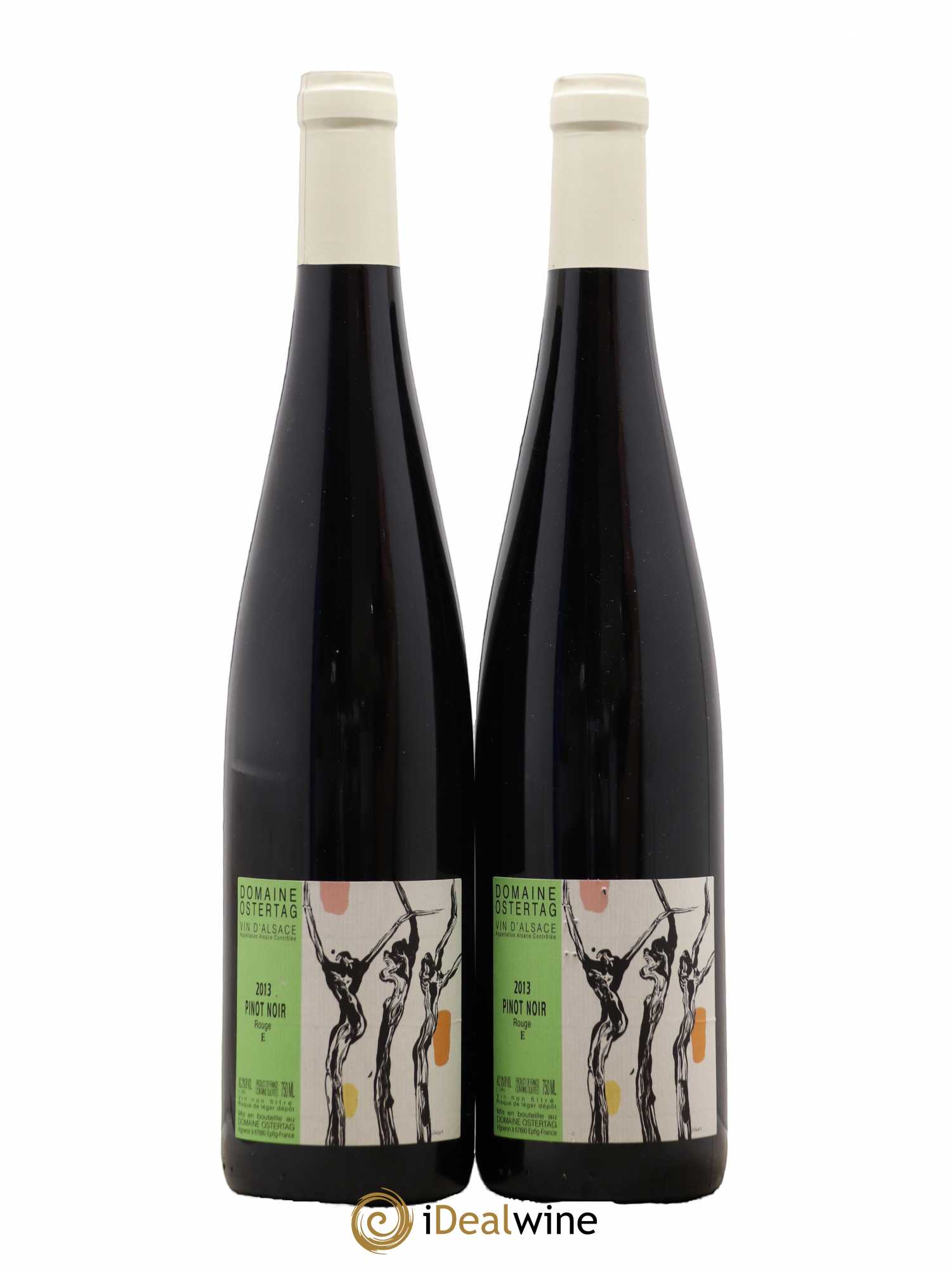 Alsace Pinot noir E Domaine Ostertag 2013 - Posten von 2 Flaschen - 0