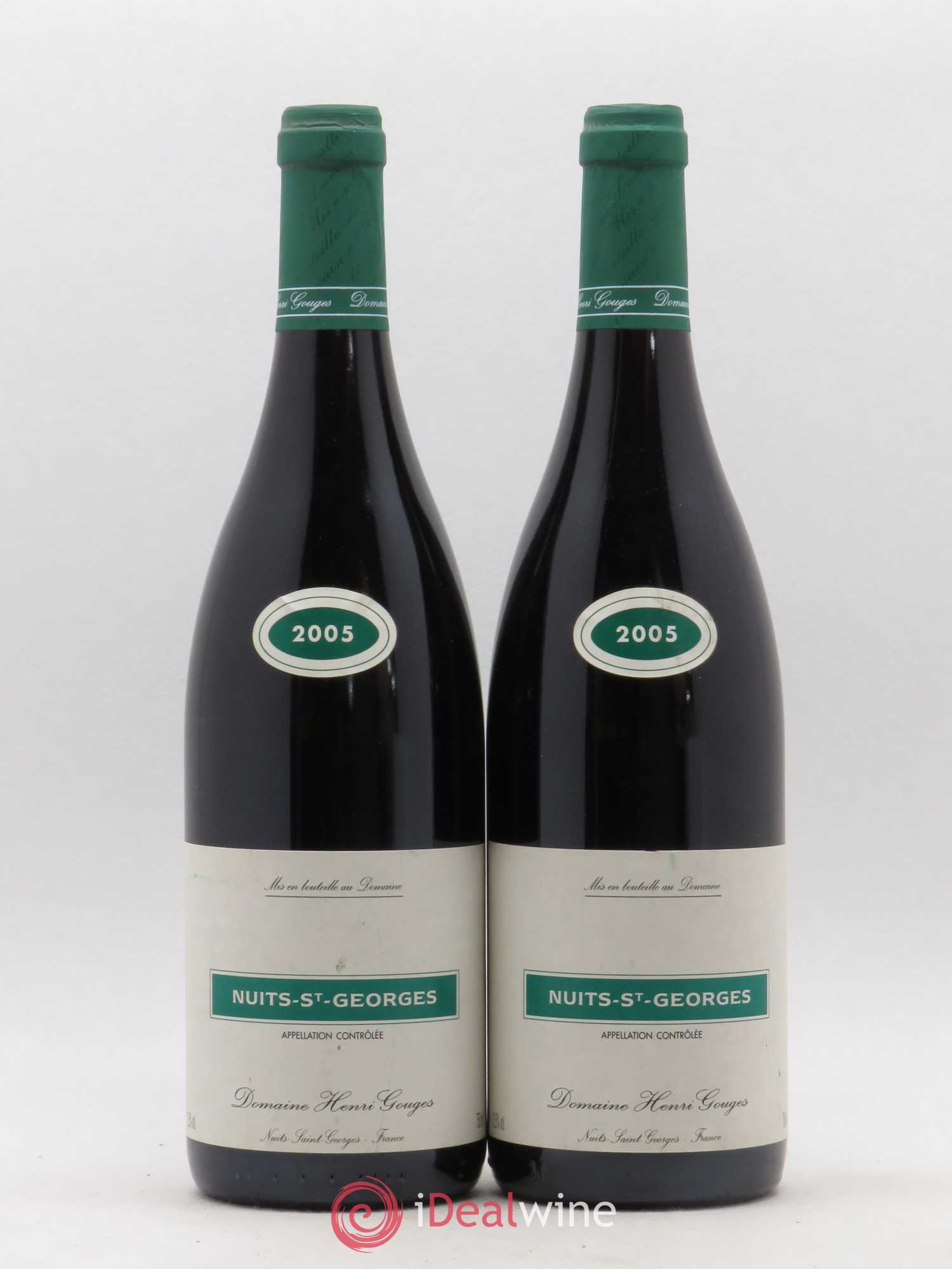 Nuits-Saint-Georges Henri Gouges 2005 - Posten von 2 Flaschen - 0